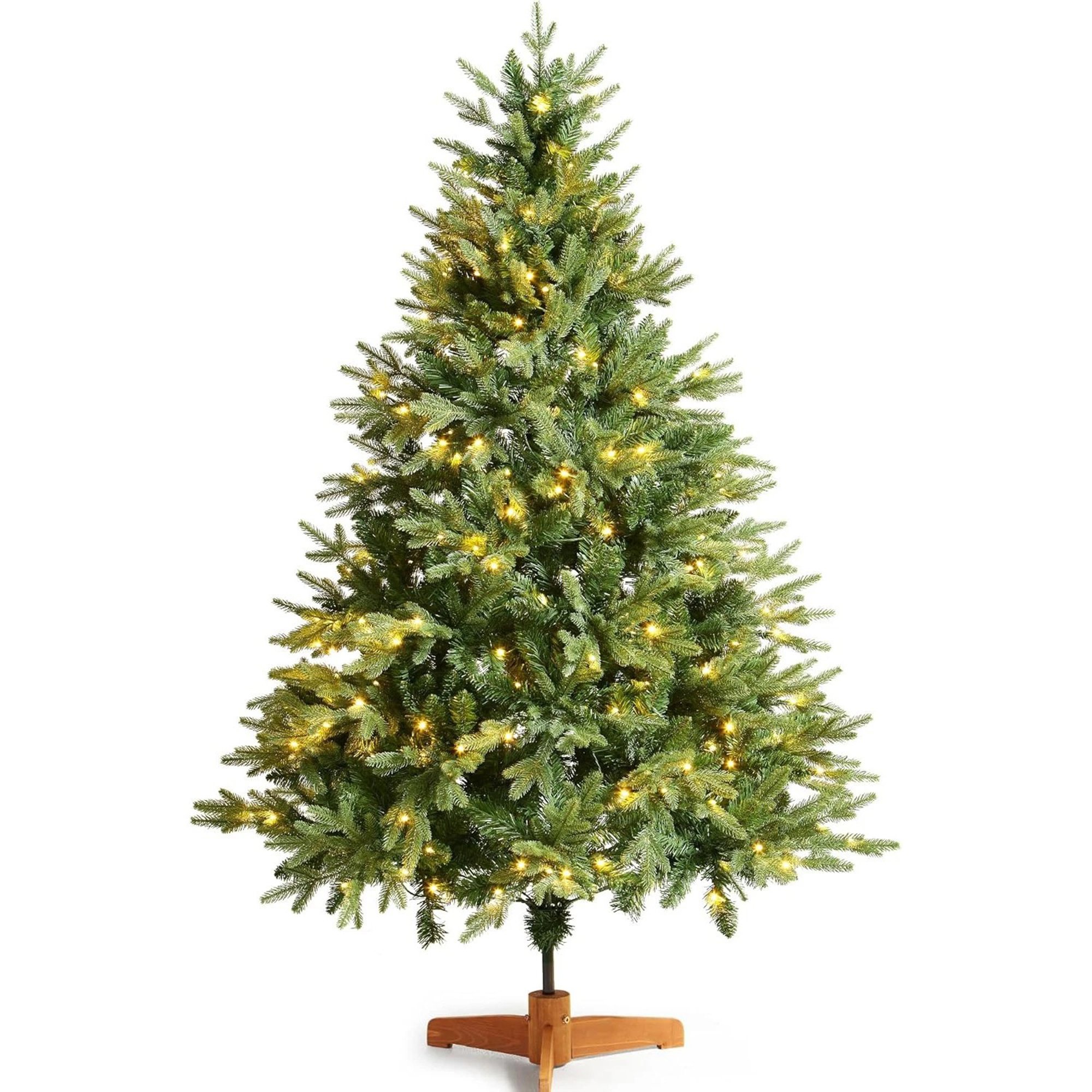 My Christmas 7ft Pre-Lit Christmas Tree with 380 LED Lights - Green