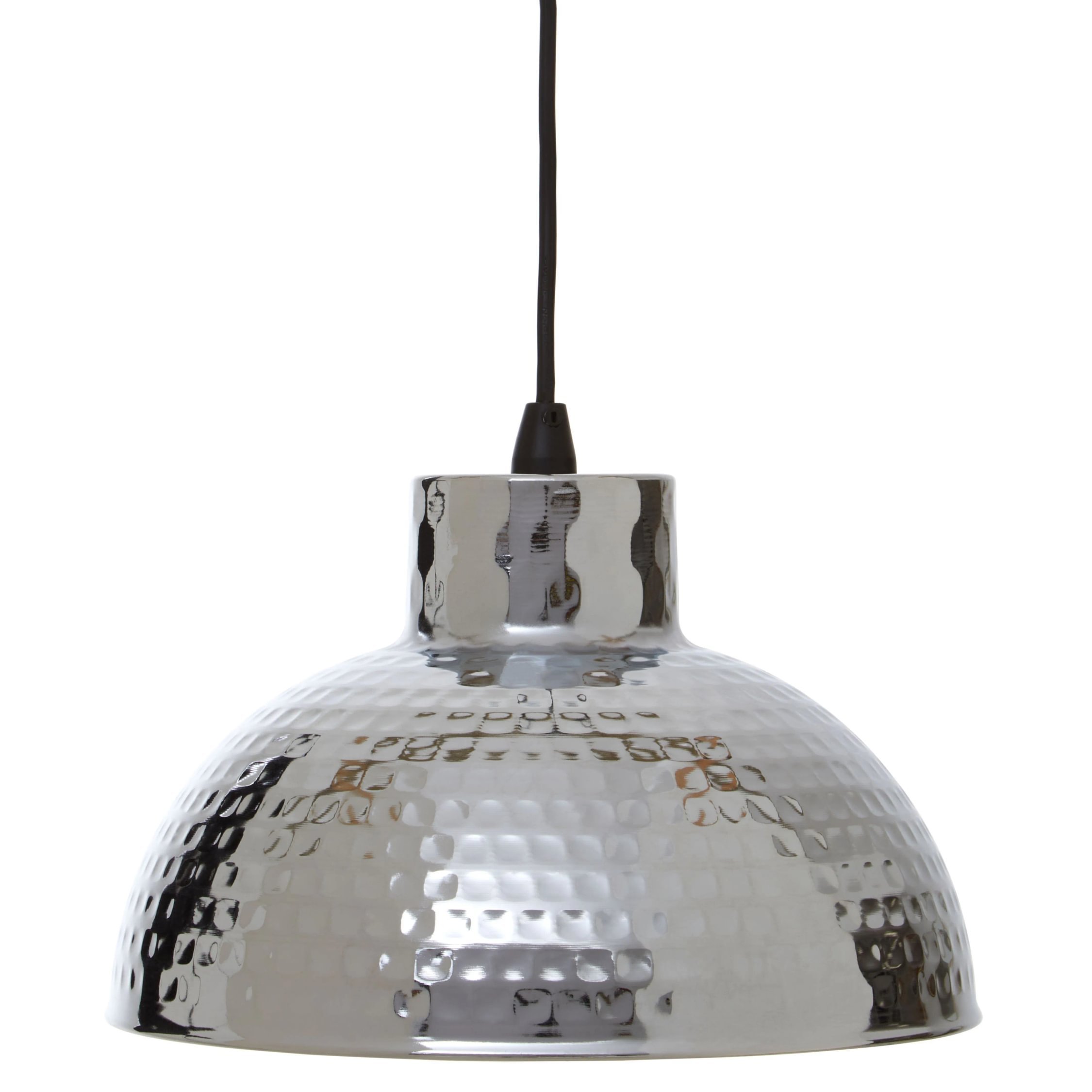 Orsina New Foundry Finish Iron Pendant light - Chrome
