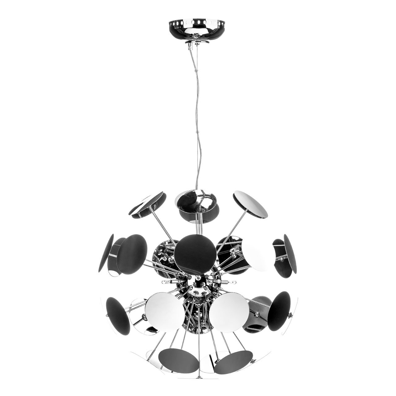 Orsina Maren Disc Large Pendant Light - Silver