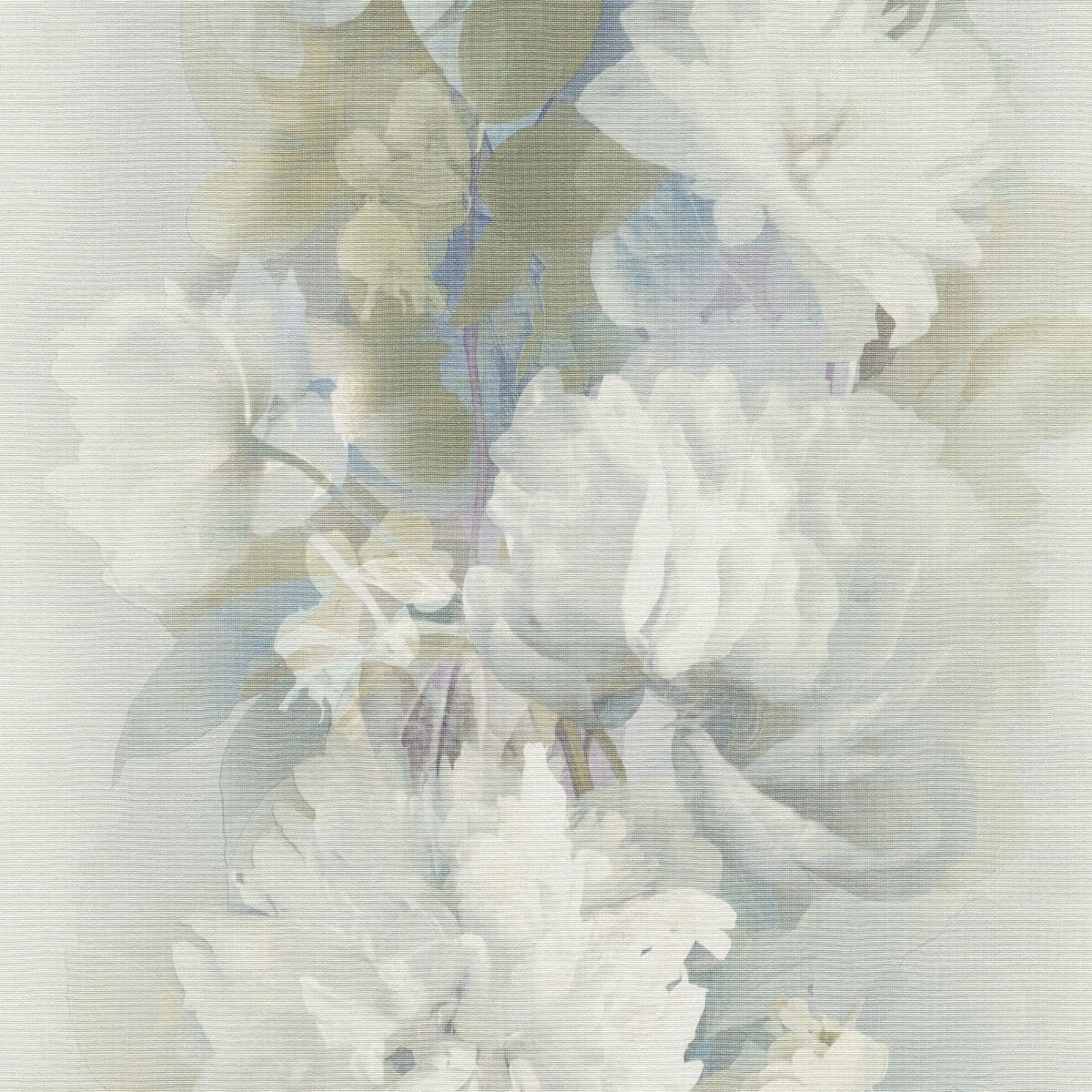 Erismann Aurora Floral Textured Wallpaper - Blue