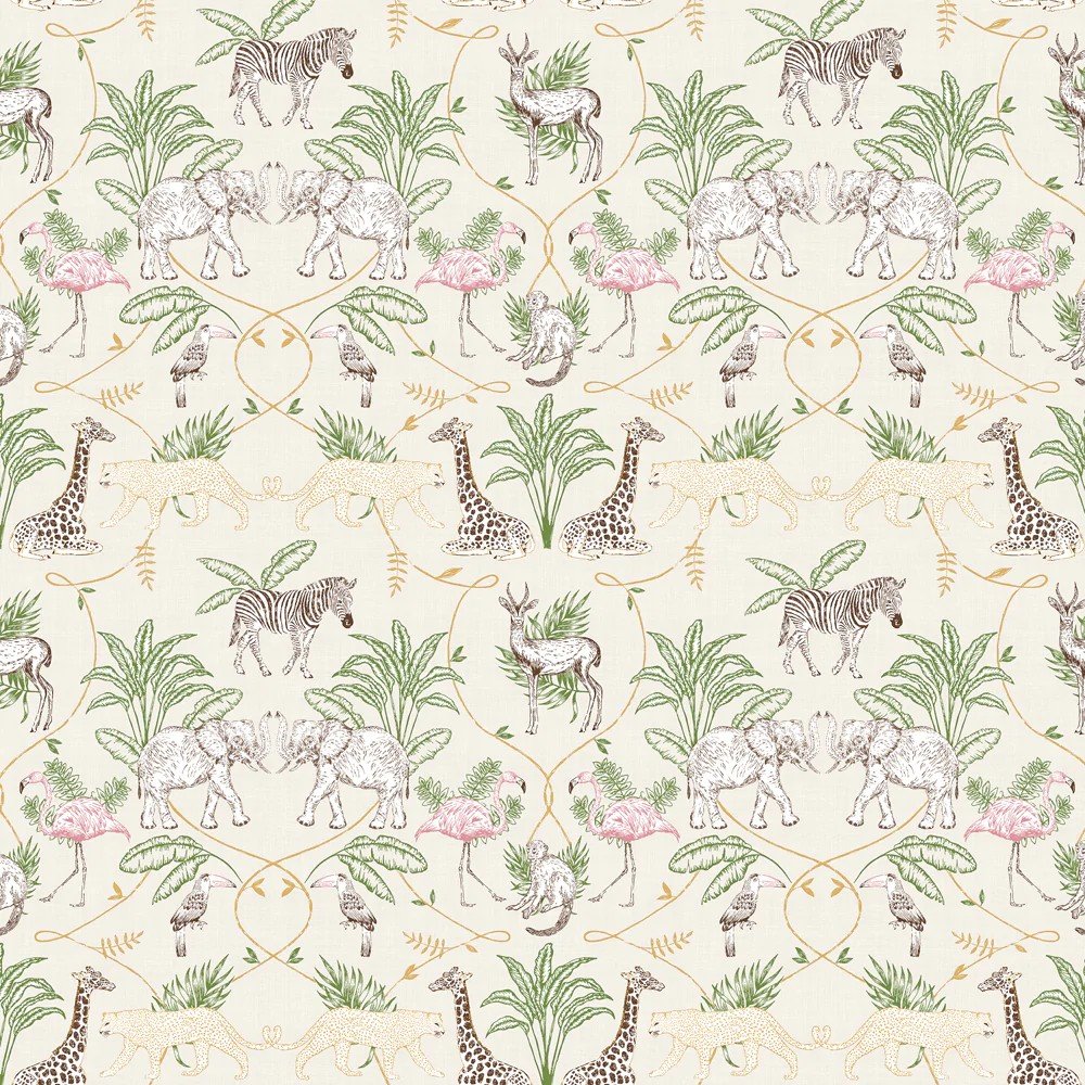 Furn Serengeti Wallpaper - Natural