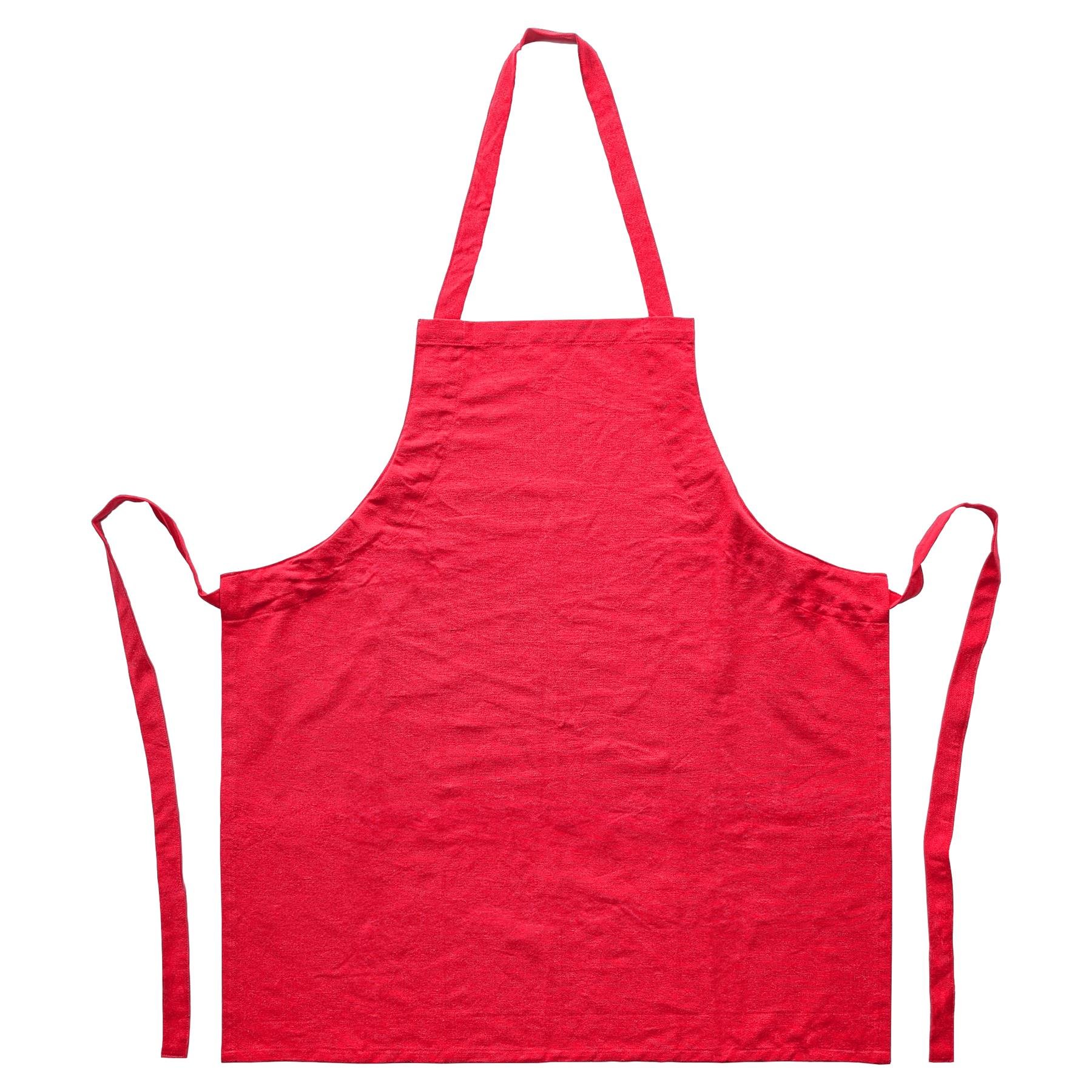 Nicola Spring Cotton Kitchen Bib Apron - Red