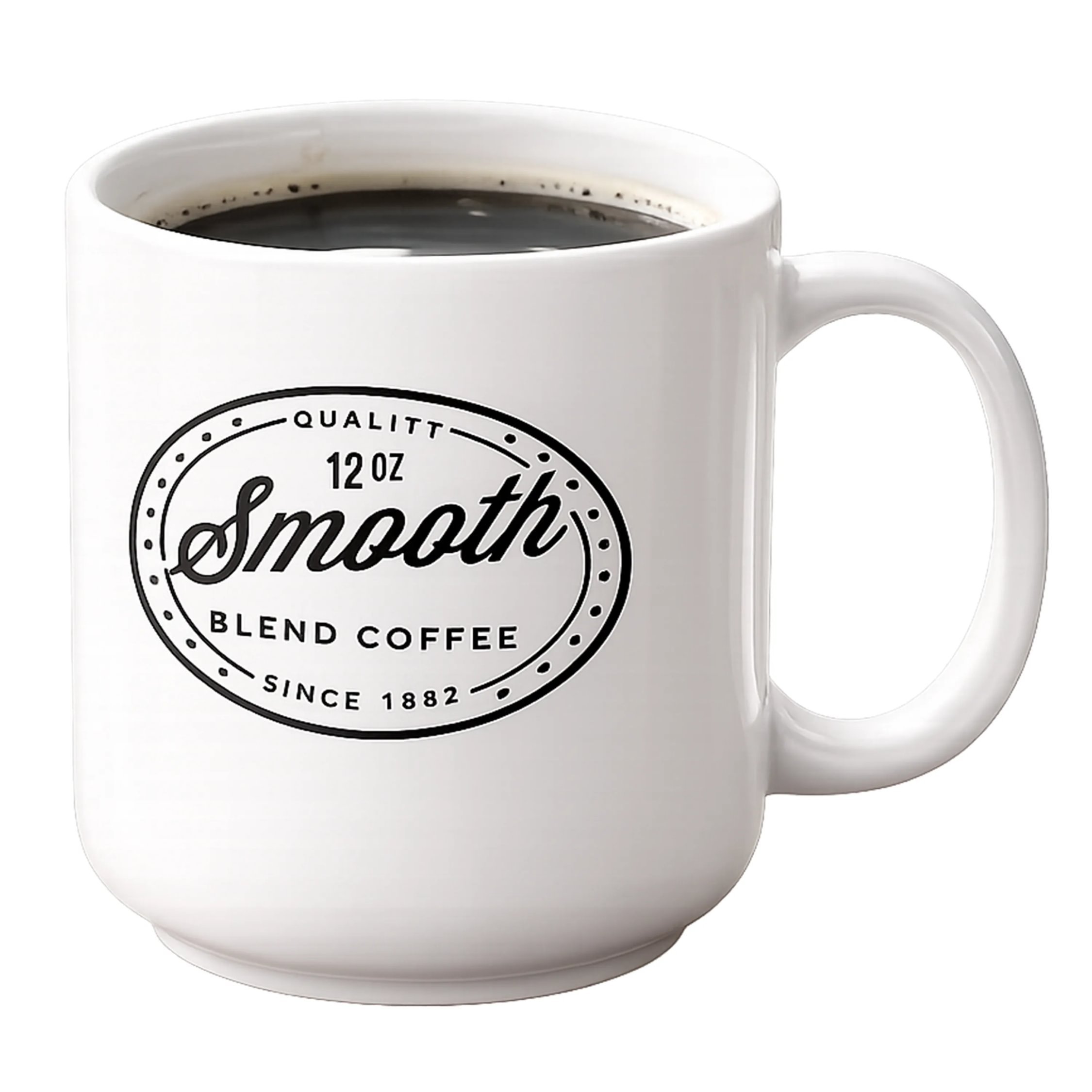 Orsina Smooth Coffee Mug – White