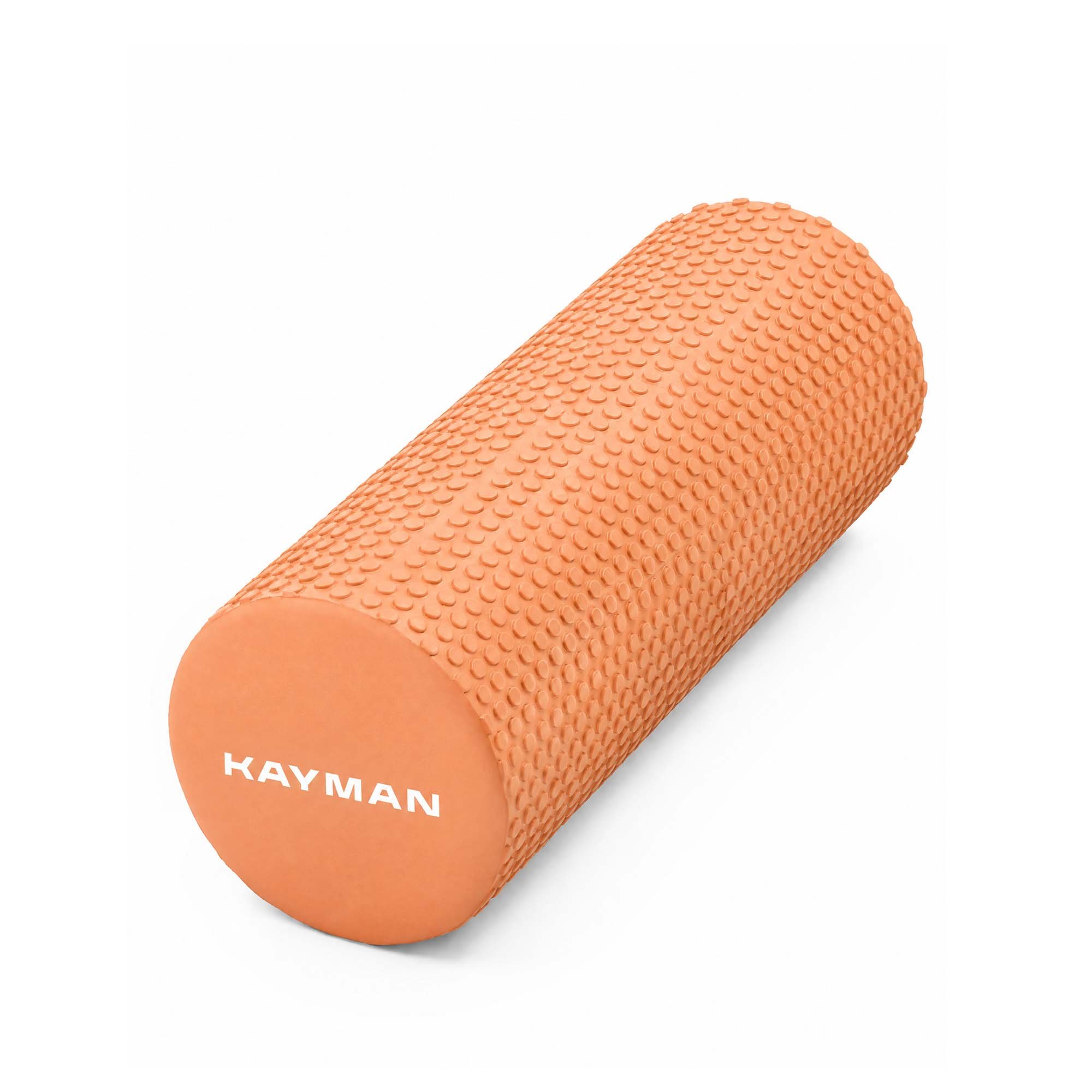 Kayman Orange Sports Self Massage Foam Roller - 45 x 15cm