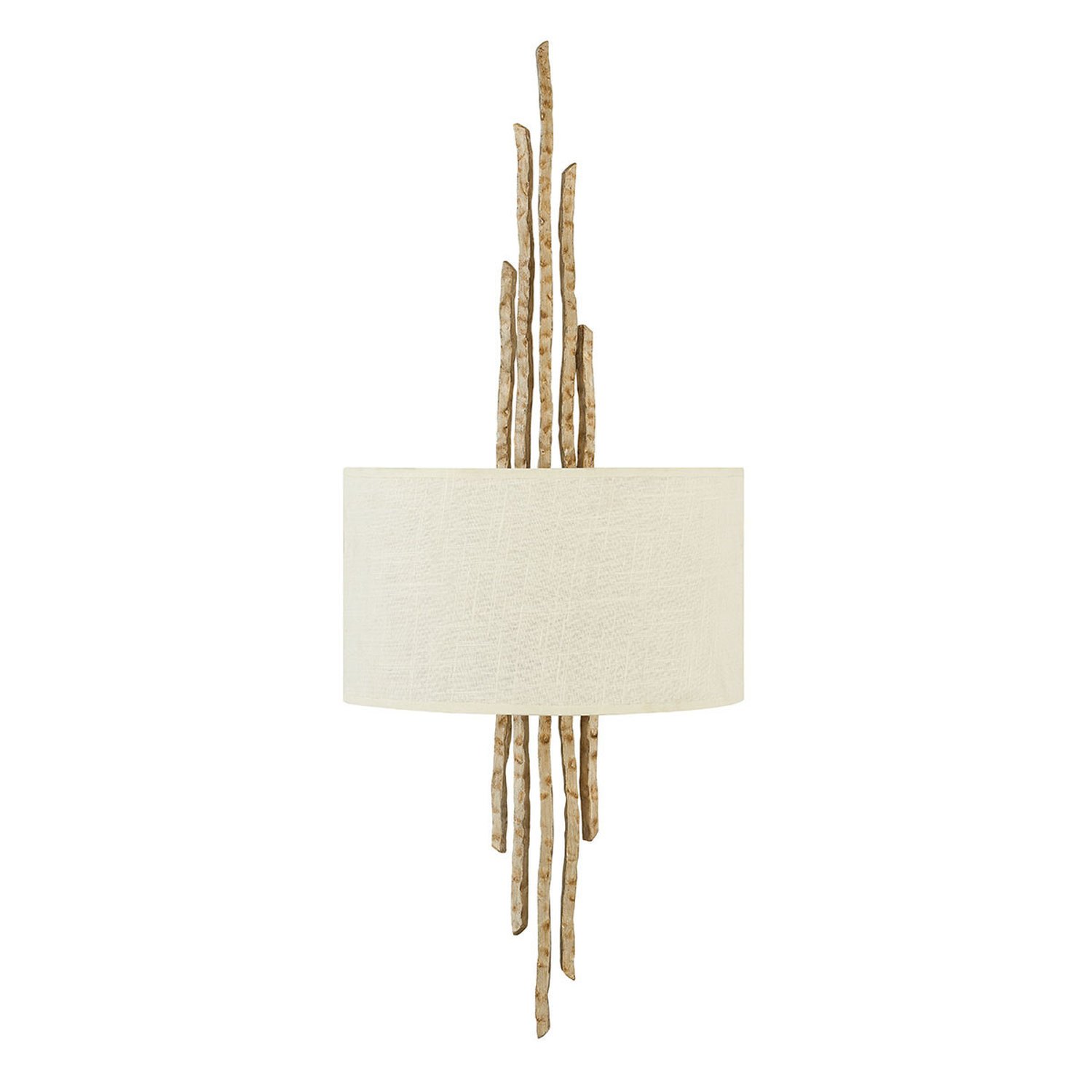Elstead Spyre 2 Arm Wall Light - Gold