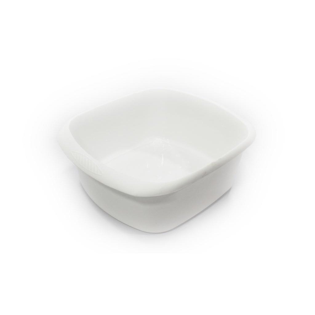 TML Rectangular Plastic Bowl - White