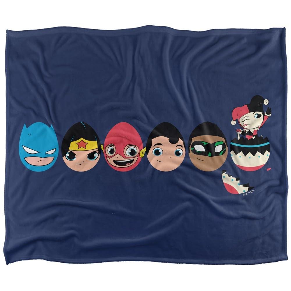 DC Comics Super Friends Easter Egg Throw - 147cm x 91cm