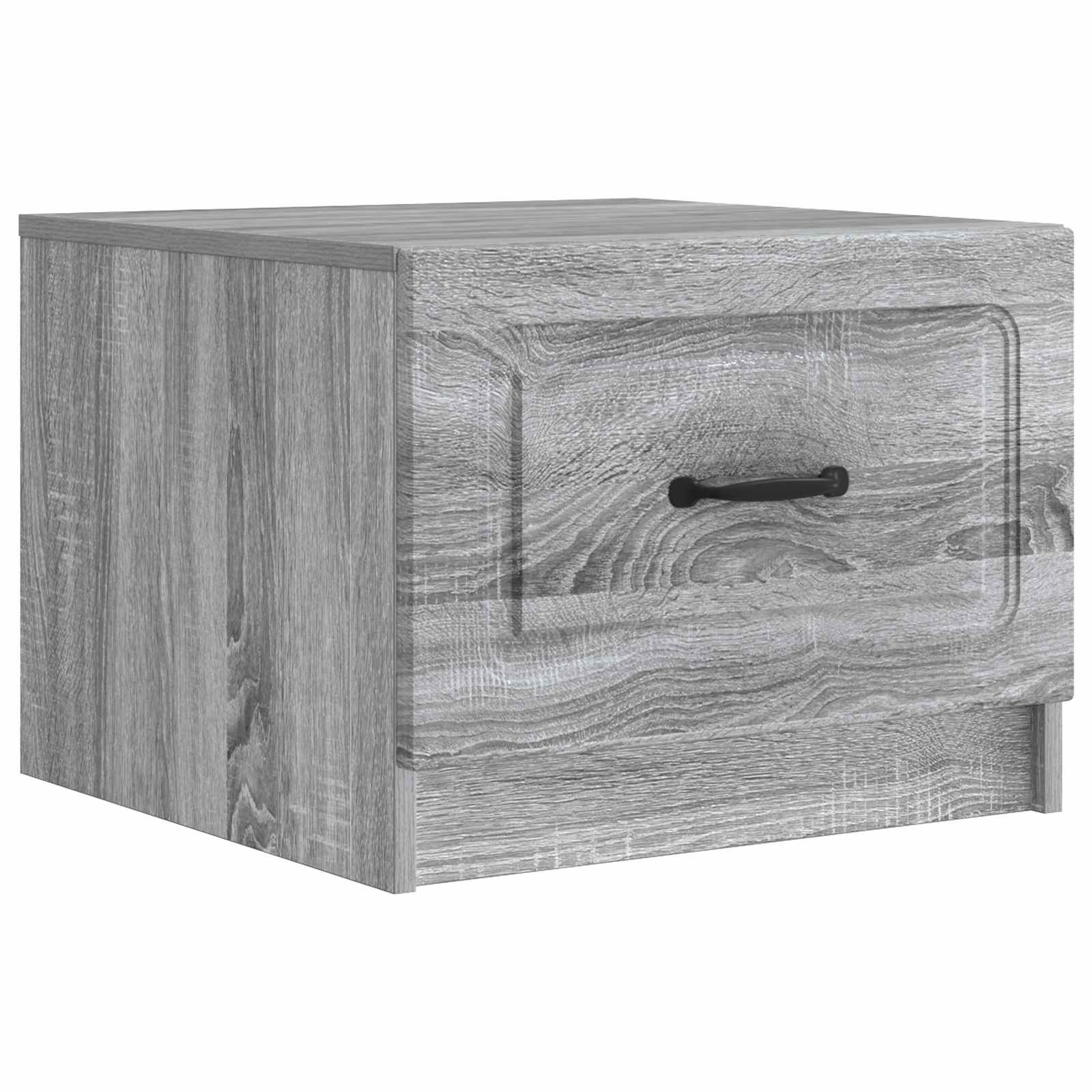 Walplus Engineered Wood Coffee Table - Grey sonoma - 49 x 50 x 37 cm