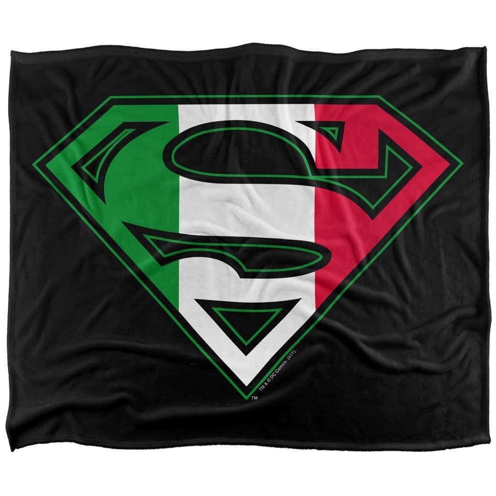 Superman Italian Shield Soft Touch Blanket - 91cm x 147cm