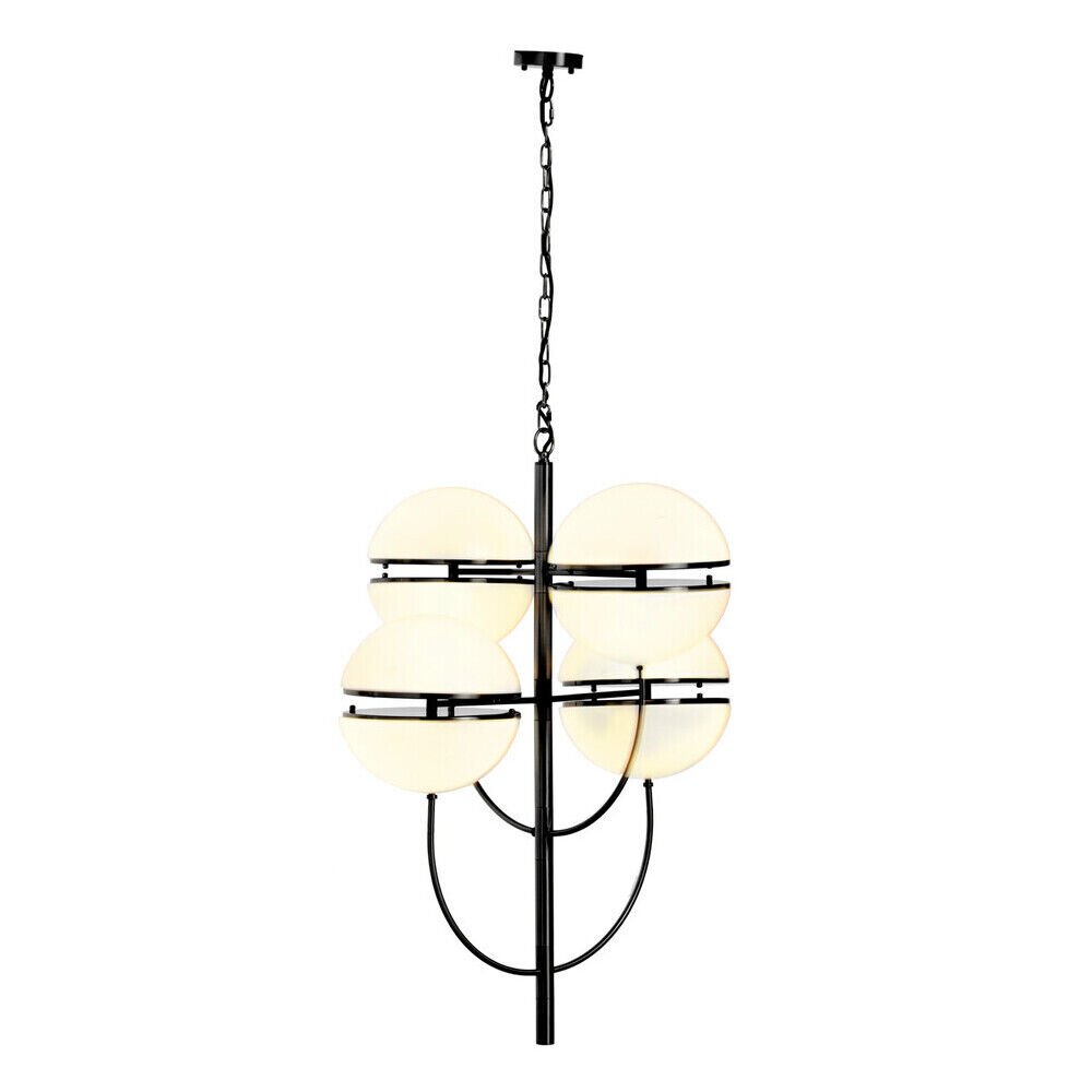Orsina Abira Four-Ball Pendant Light - Black