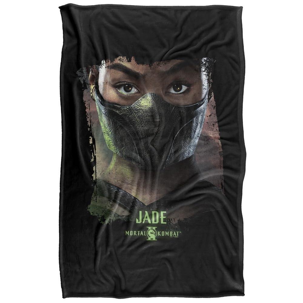 Mortal Kombat 2 Jade Portrait Soft Touch Blanket - 152cm x 127cm