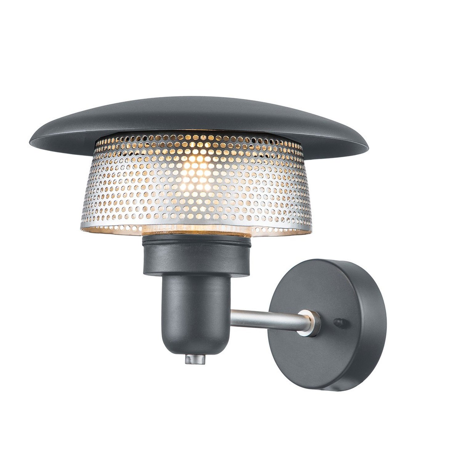 Elstead Saturne Wall Light - Grey