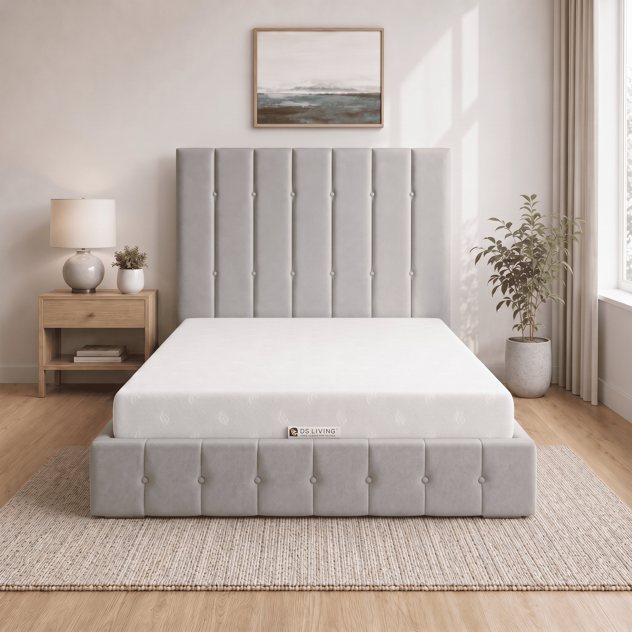 DS Living Children's 12cm Rolled Memory Foam Mattress - Single