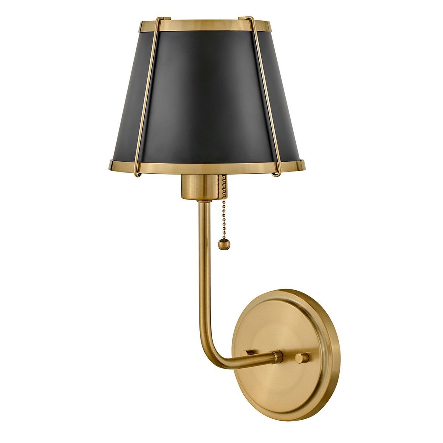 Elstead Hinkley Wall Light - Warm Brass