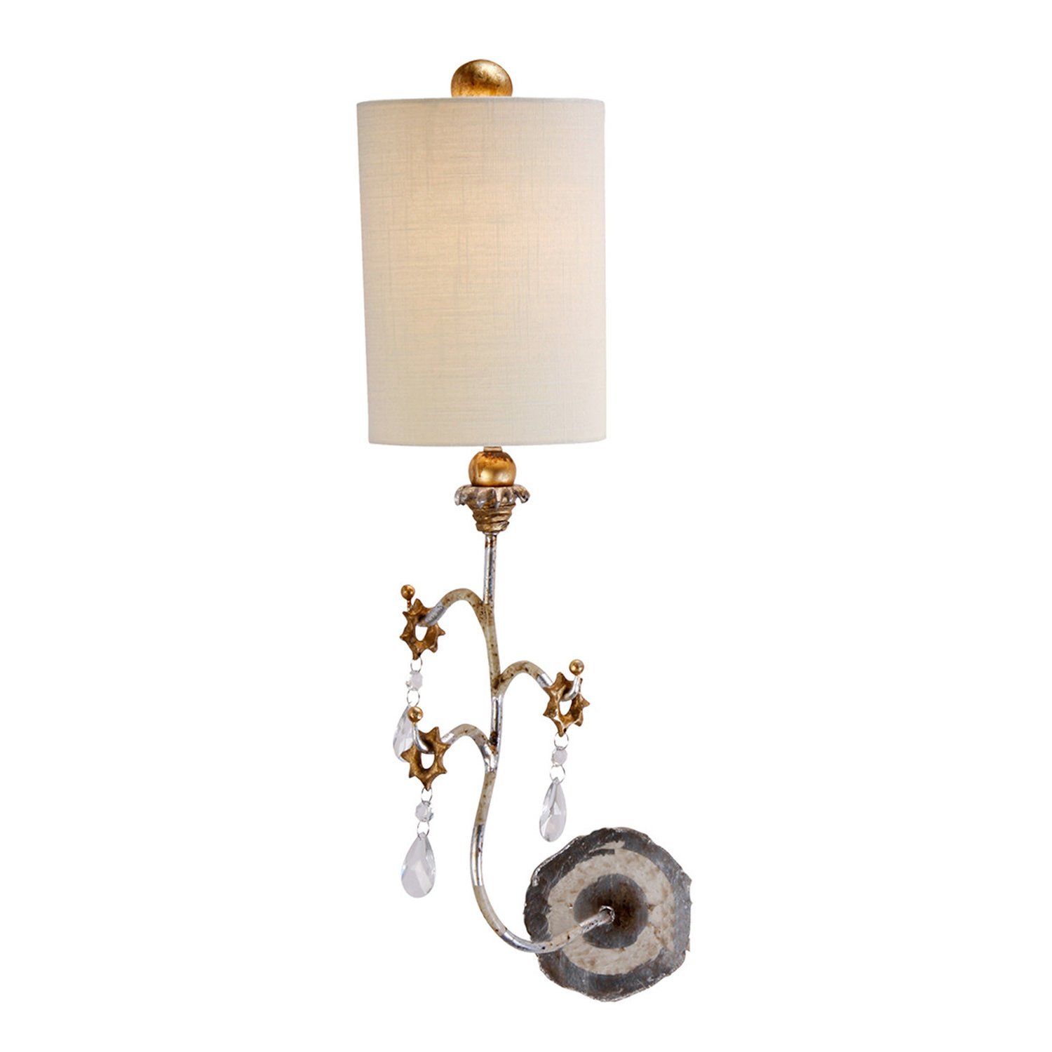 Elstead Tivoli Wall Light - Silver