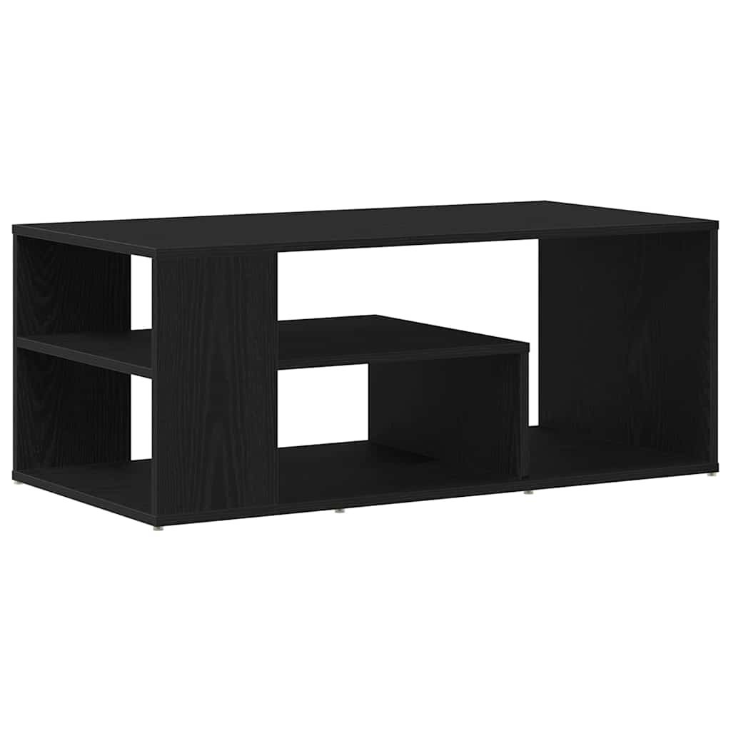 Walplus Storage Coffee Table - Dark Oak - 100 x 50 x 40 cm