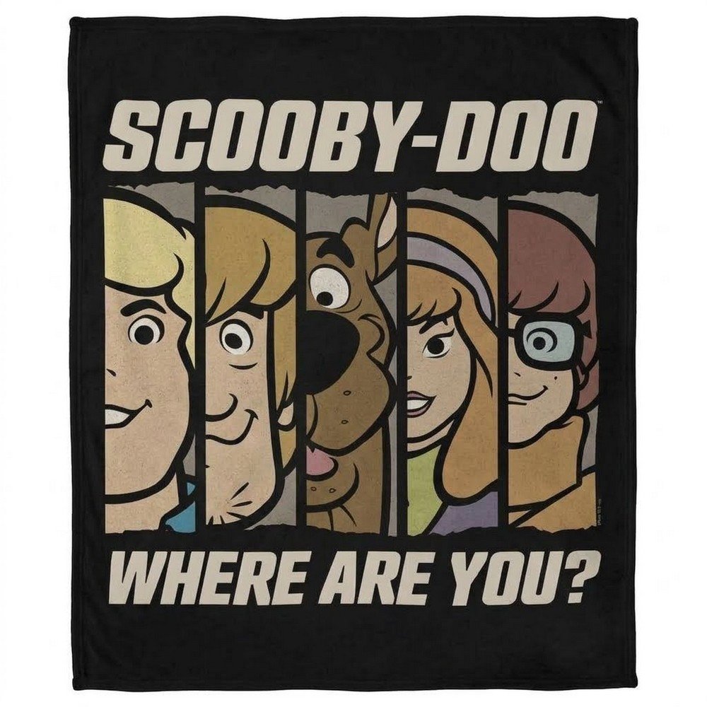 Scooby Doo Where Are You Fleece Blanket - 147cm x 91cm