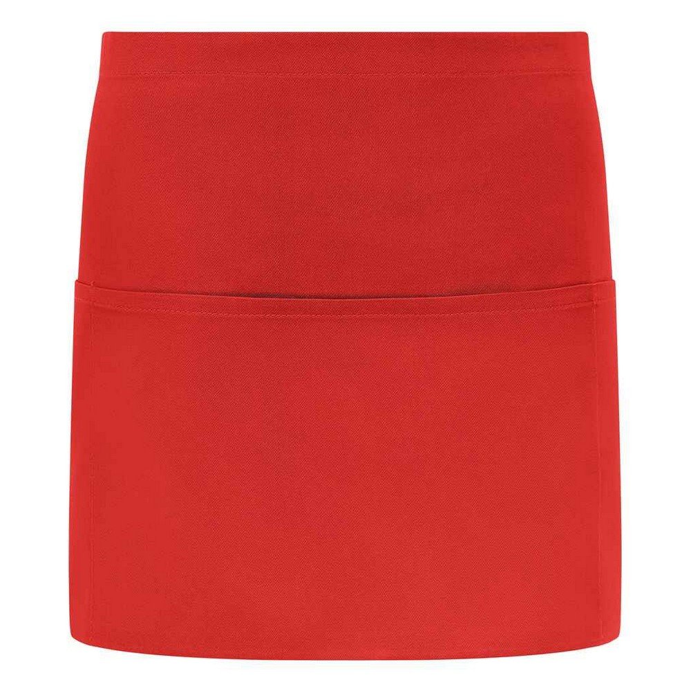 Brand Lab Unisex Adult Short Apron - Red