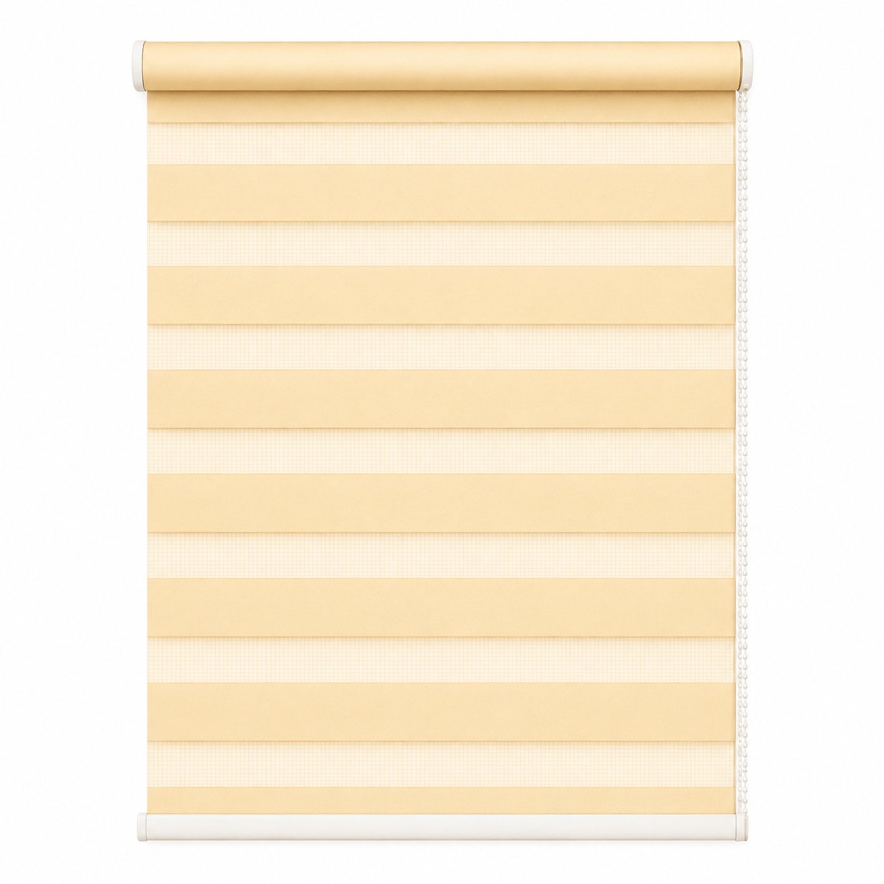 New Edge Blinds Natural Day & Night Zebra Roller Blind - 90cm x 165cm