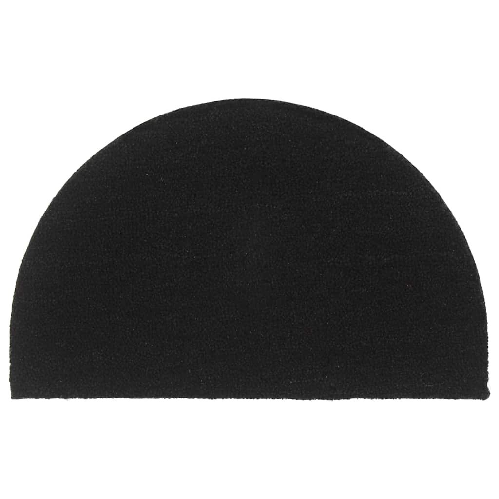 Walplus 16 mm Thick Coir Door Mat - Black - 50 x 80 cm