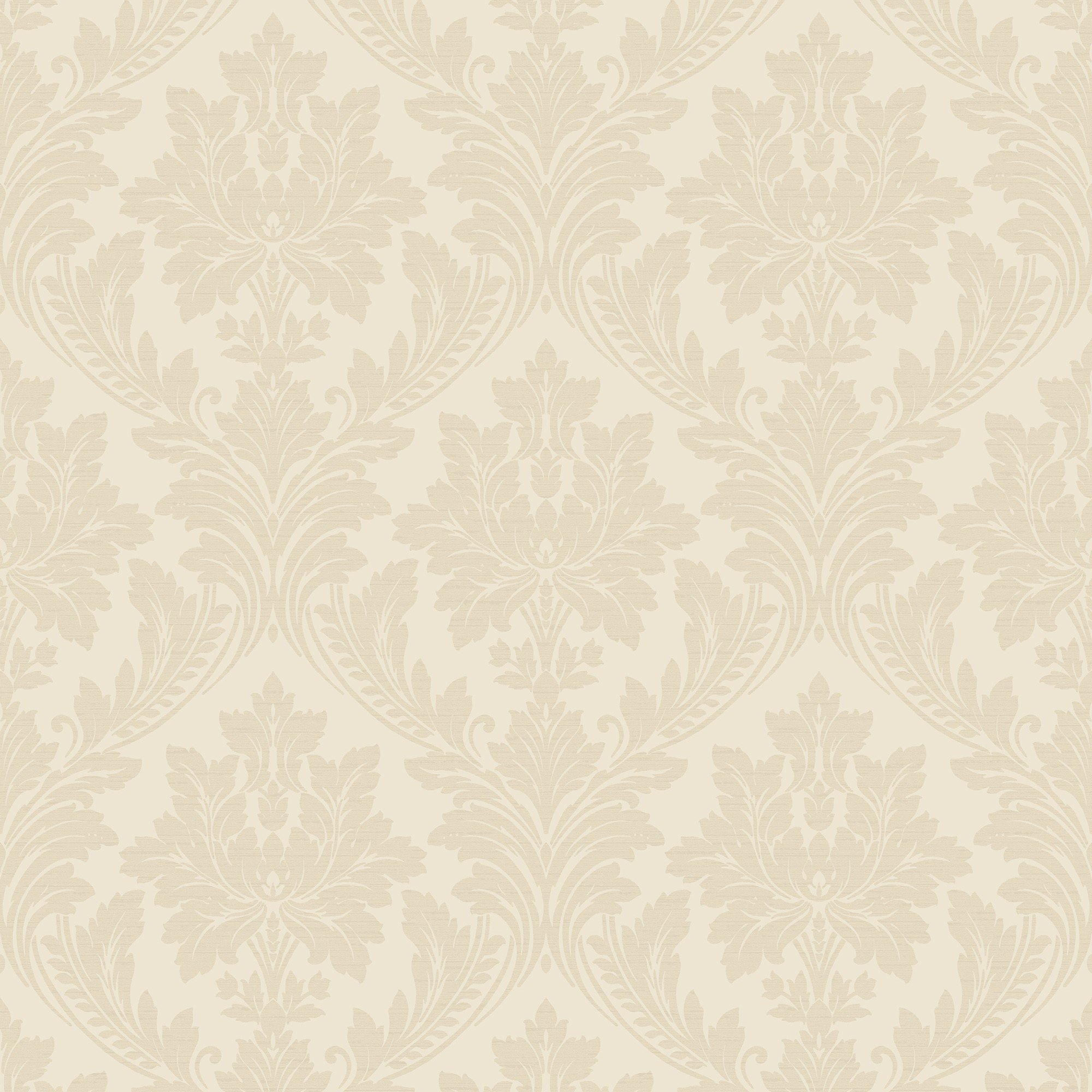 Grandeco Pattano Classical Damask Wallpaper - Gold