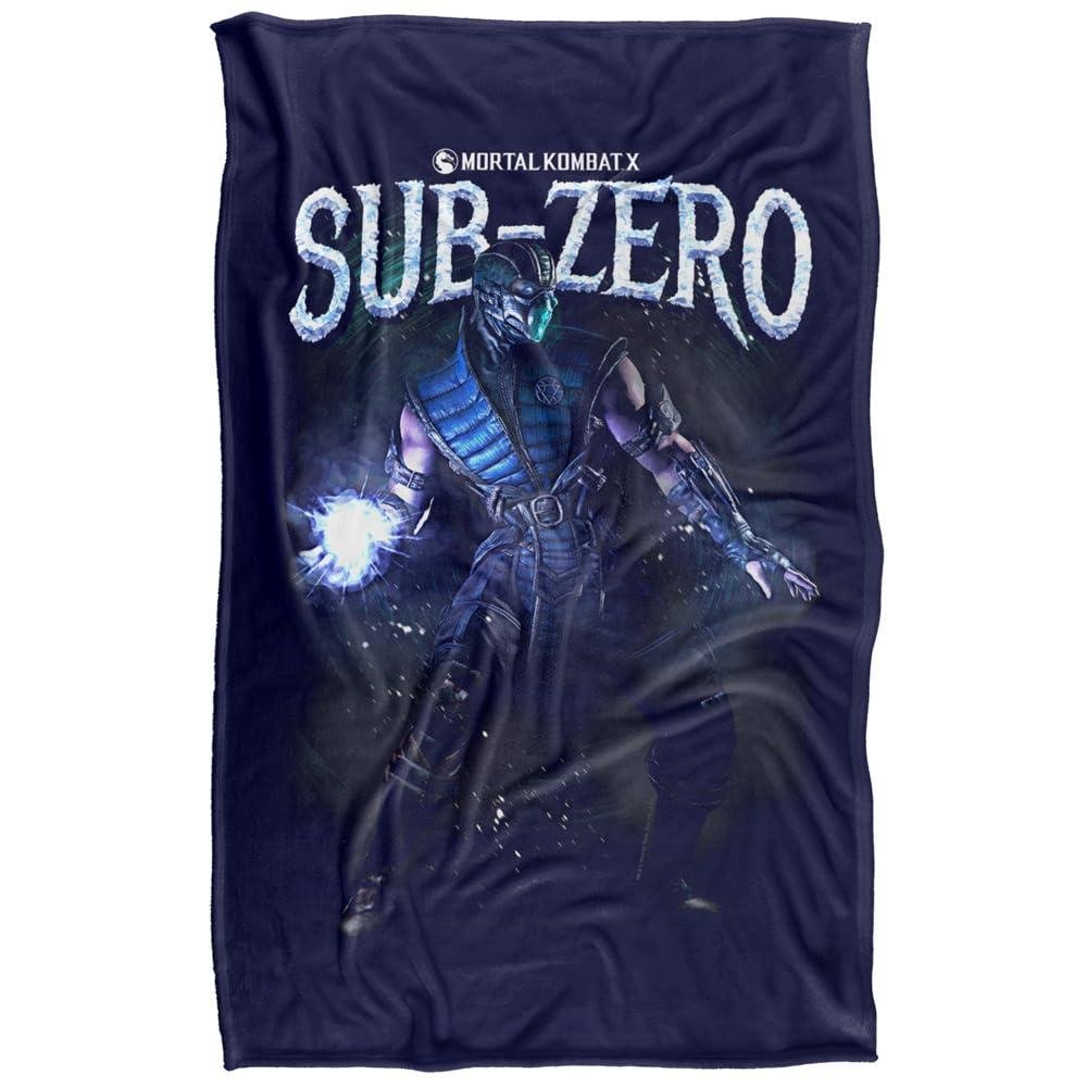 Mortal Kombat Subzero Soft Touch Blanket - 147cm x 91cm