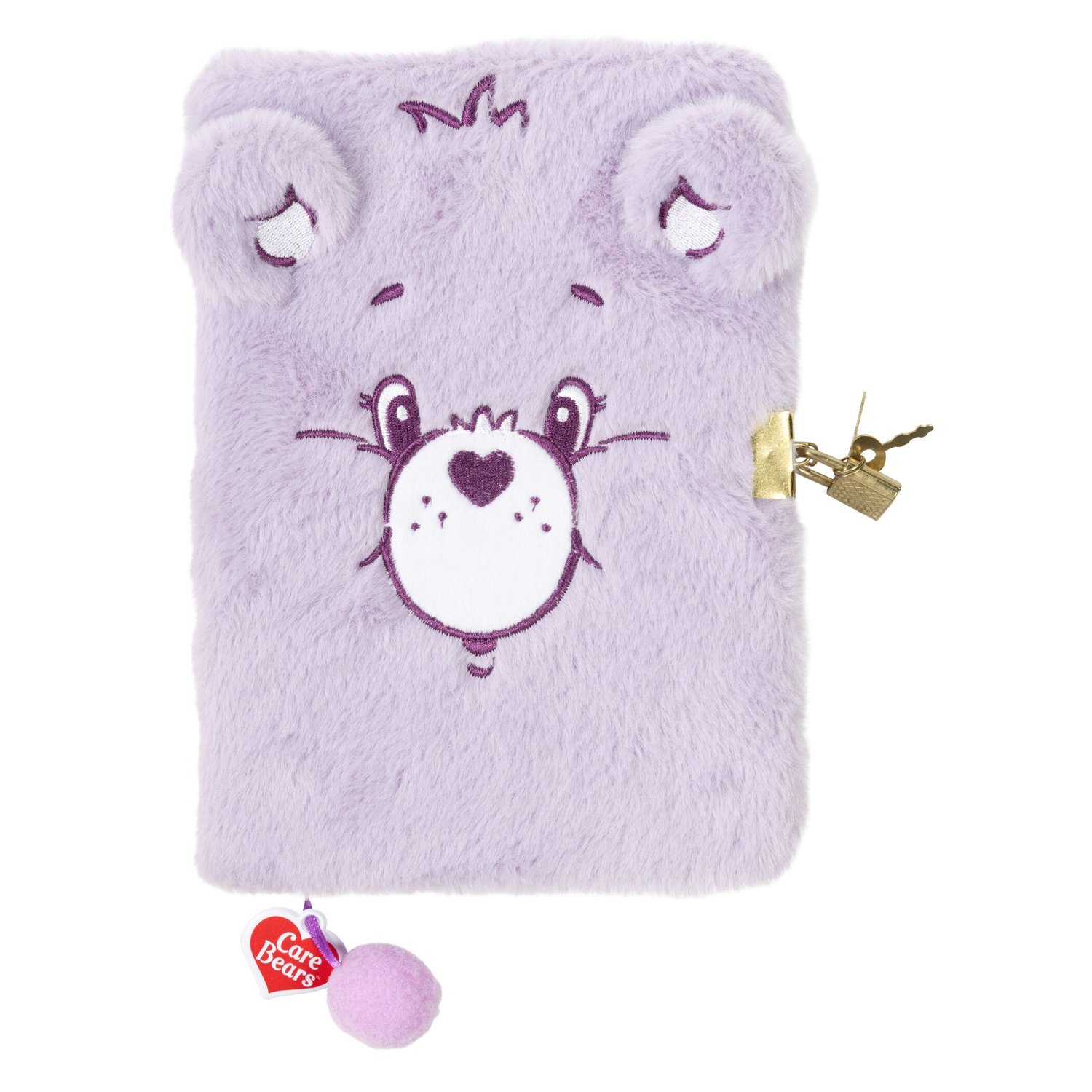 Totum Care Bears Fluffy Notebook - Purple