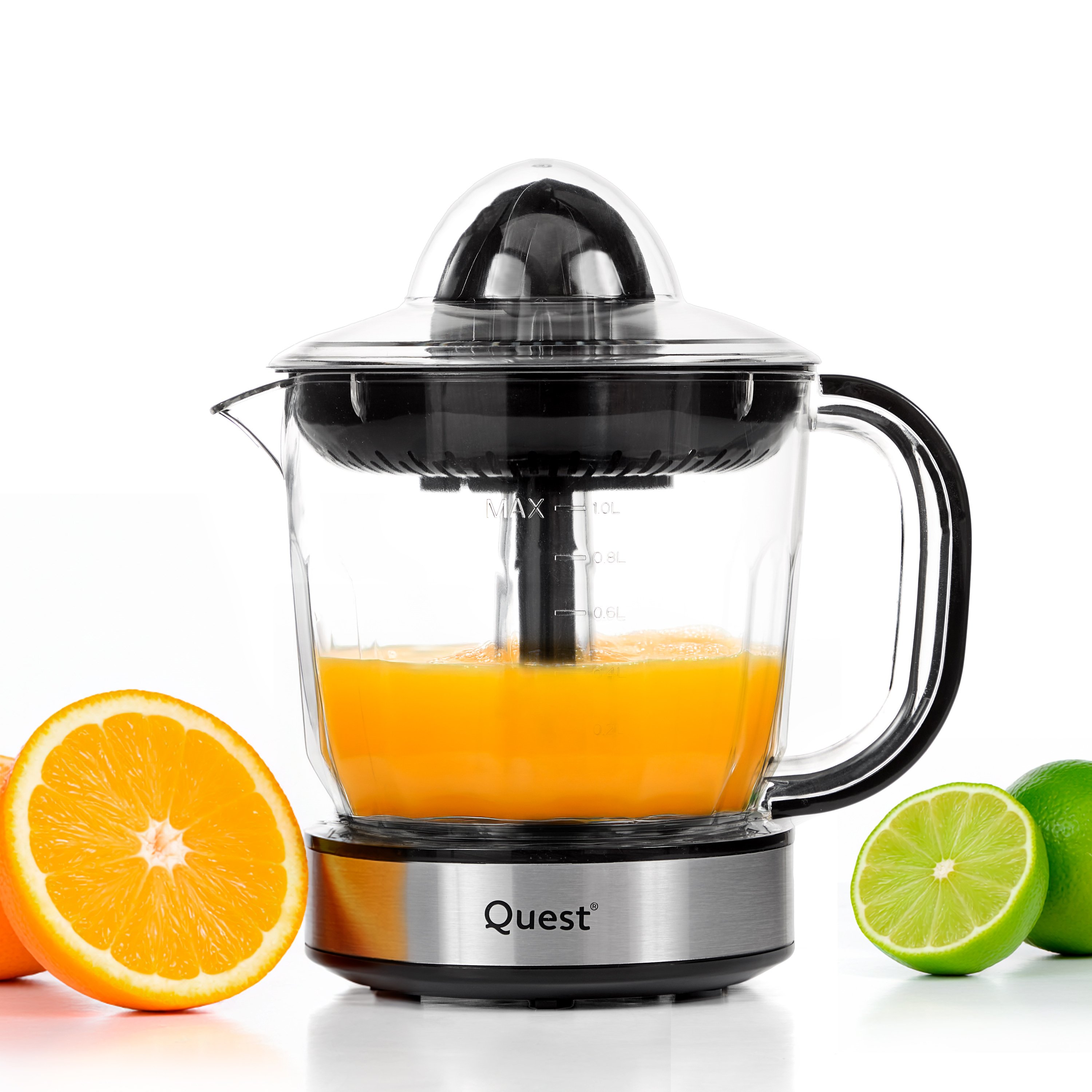 Quest 1L Electric Citrus Juicer - Black