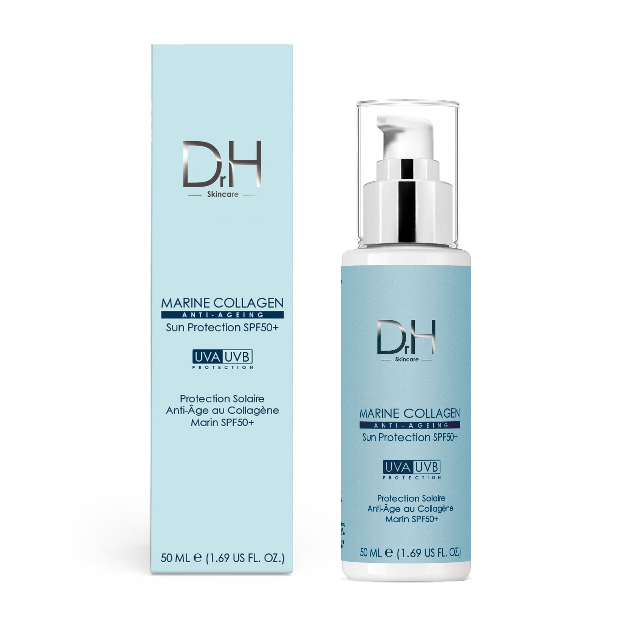 Dr H Anti-Ageing Marine Collagen Sun Protection SPF 50 - 50ml