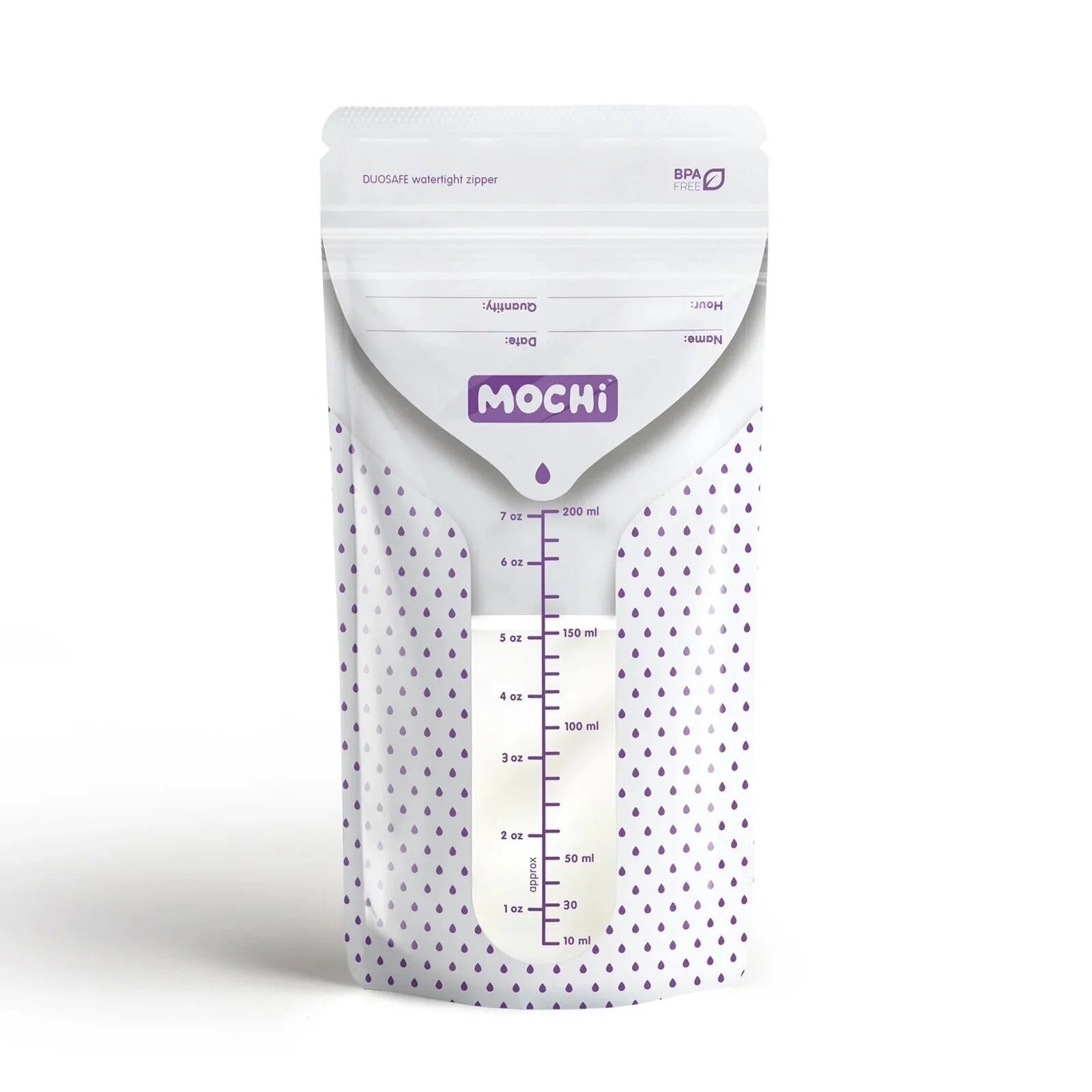 Mochi Pack of 50 Breast Milk Storage Bags