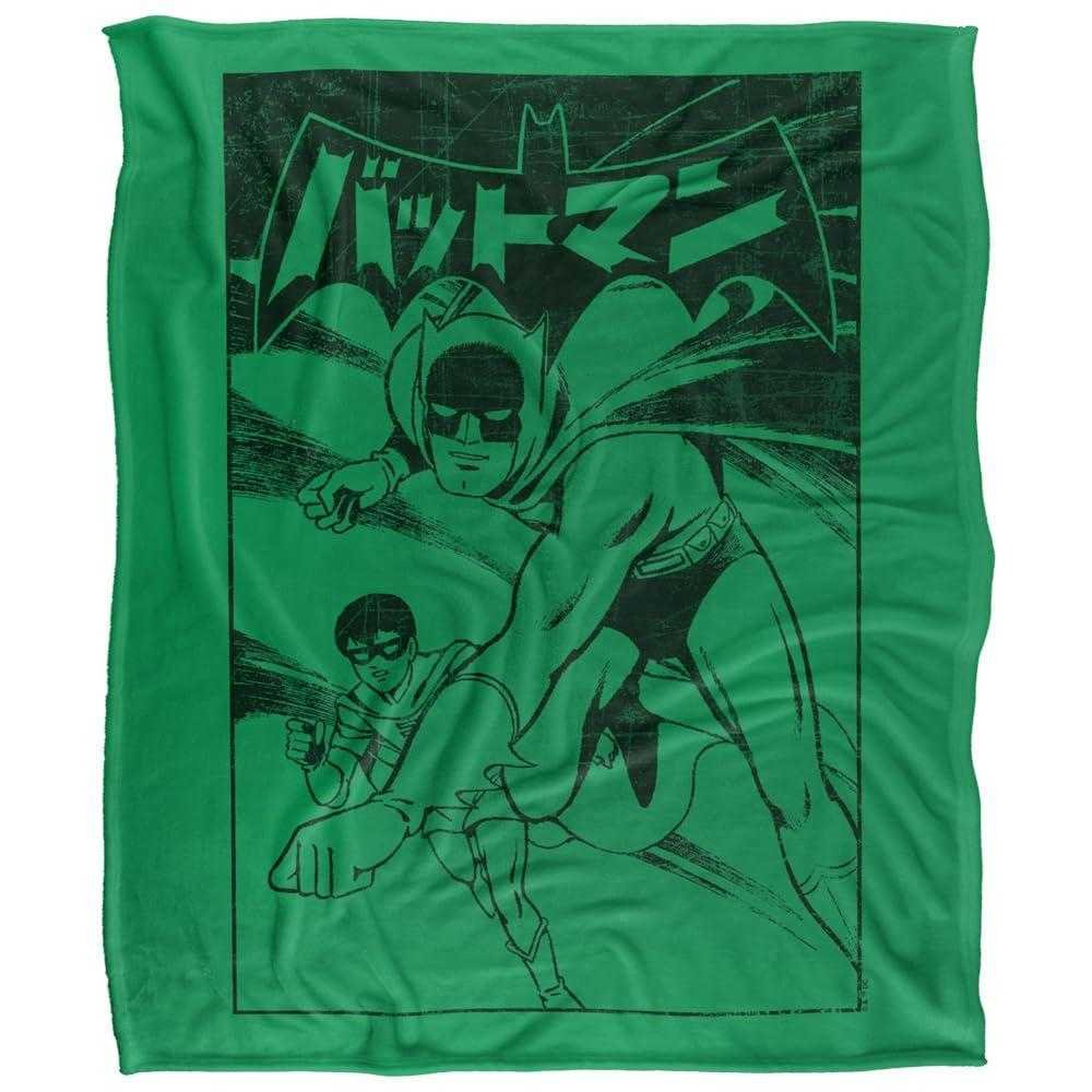 Batman Robin Kanji Run One Cover Blanket - 152cm x 127cm