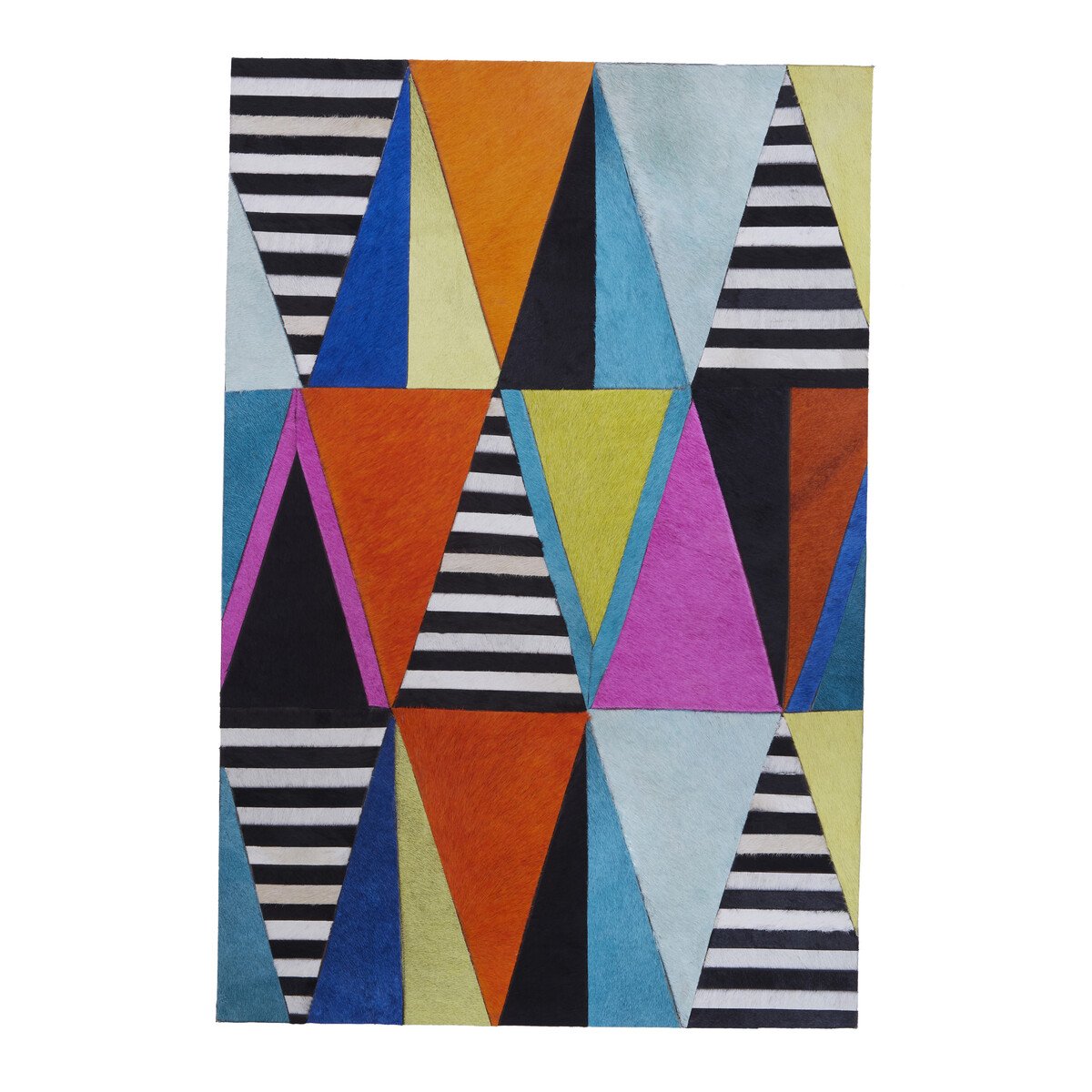 Orsina Safira Genuine Leather Wall Art - Multicoloured
