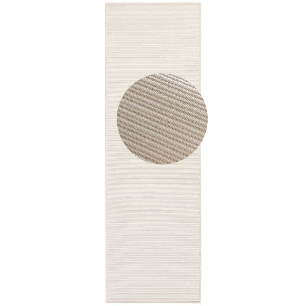 Hanse Home White Sisal Look Indoor Outdoor Runner Rug - 80 x 150cm