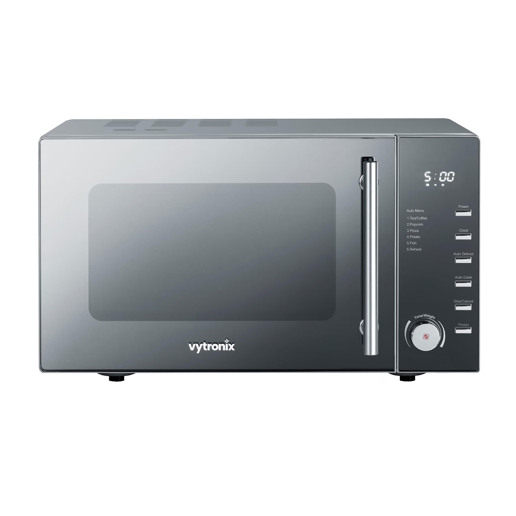 Vytronix 25L 900W Microwave Oven - Silver