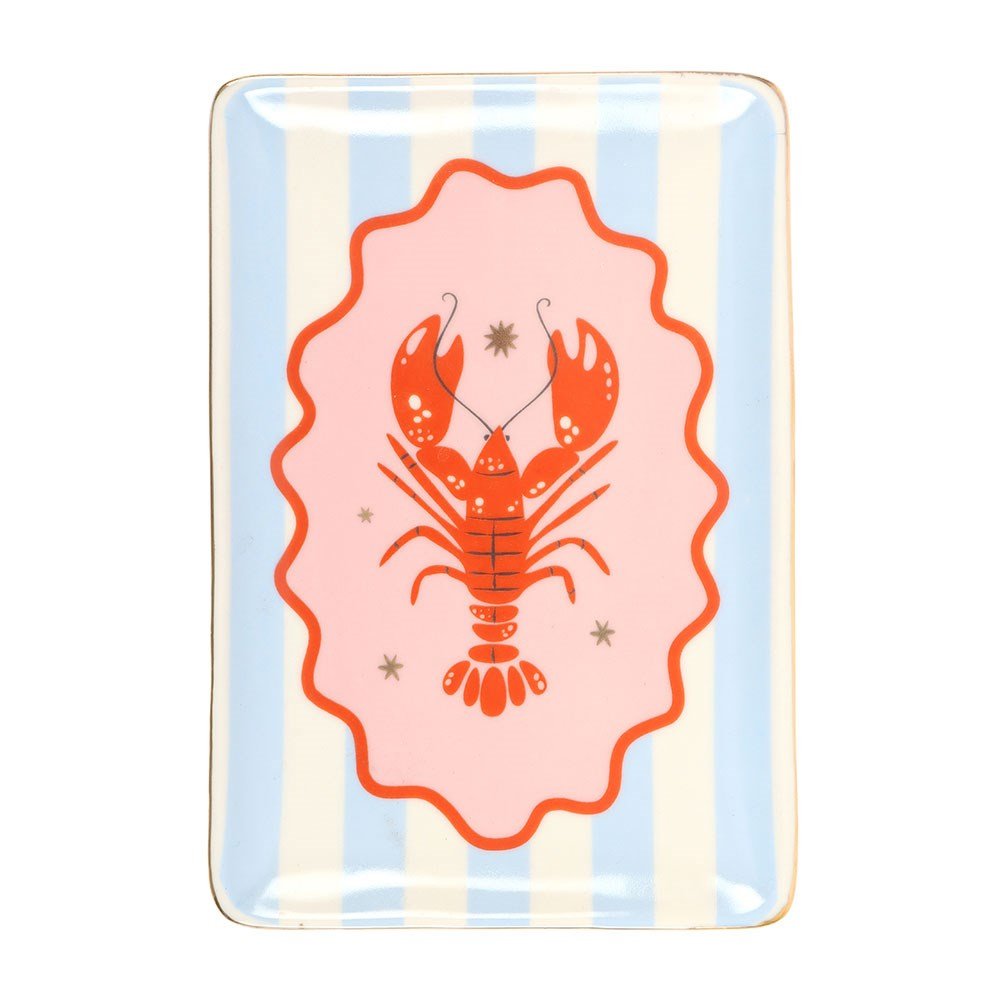 Something Different Striped Lobster Trinket Dish