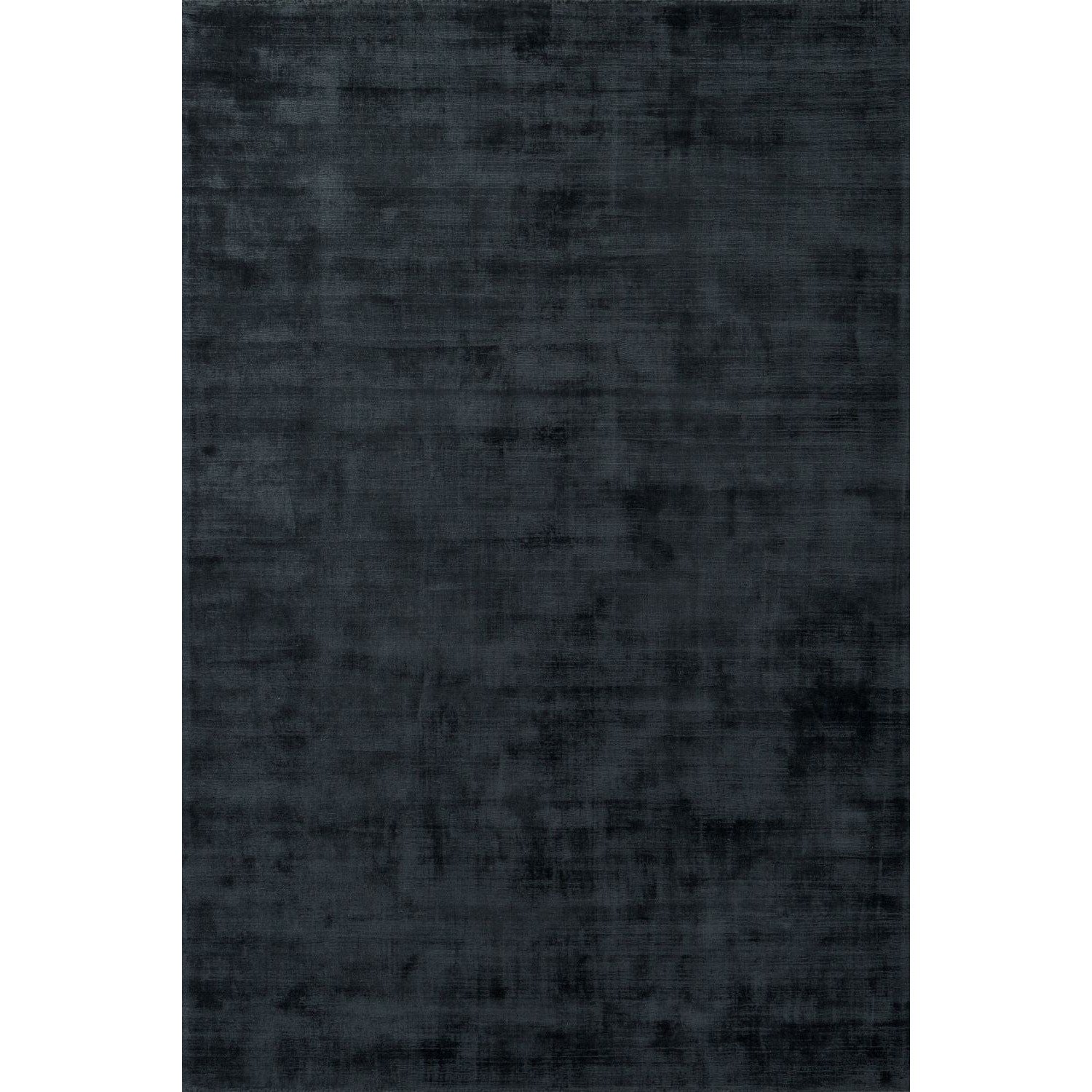 Hanse Home Black Vikosa Jane Plain Rug - 80 x 150cm