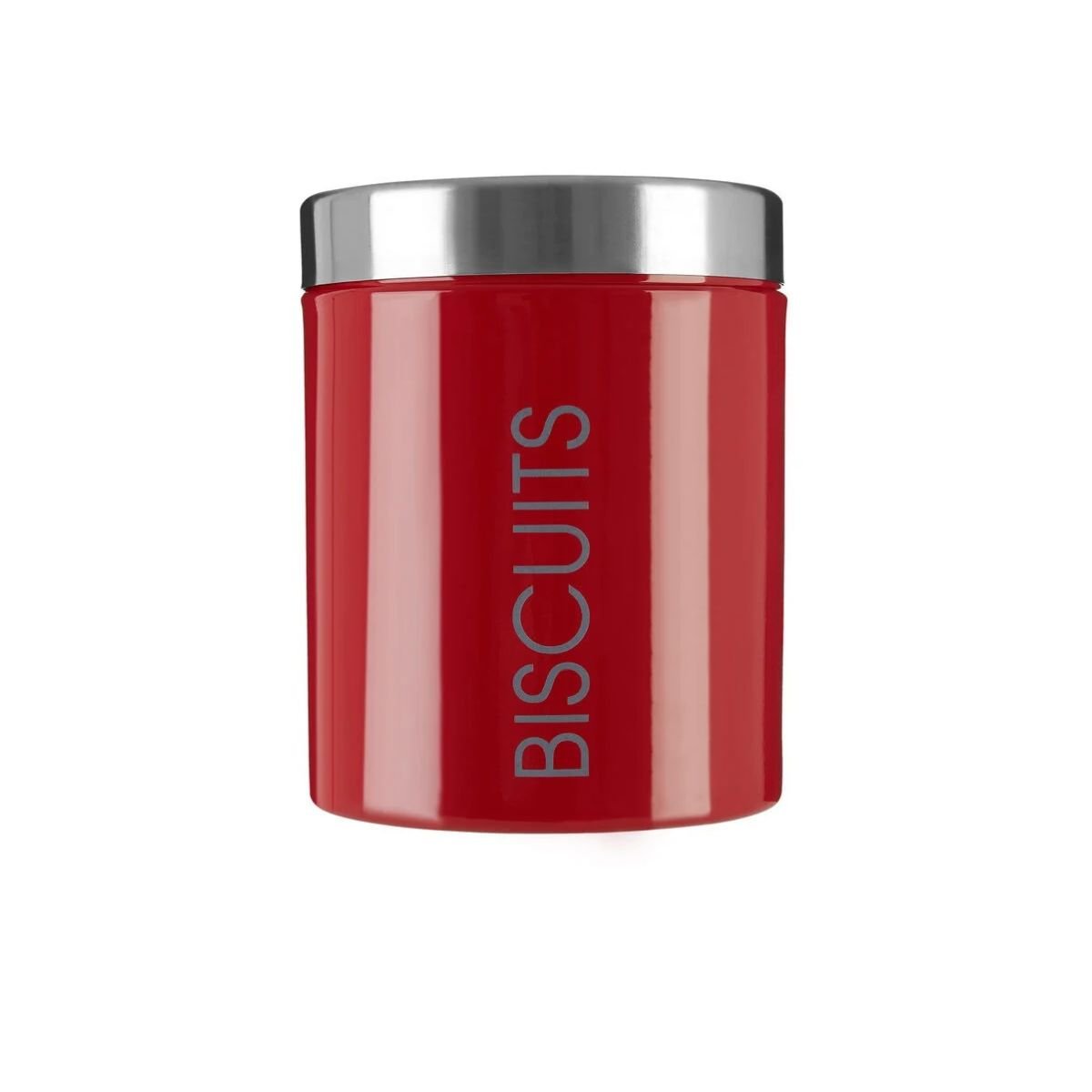 Orsina Liberty Enamel Biscuit Canister – Red