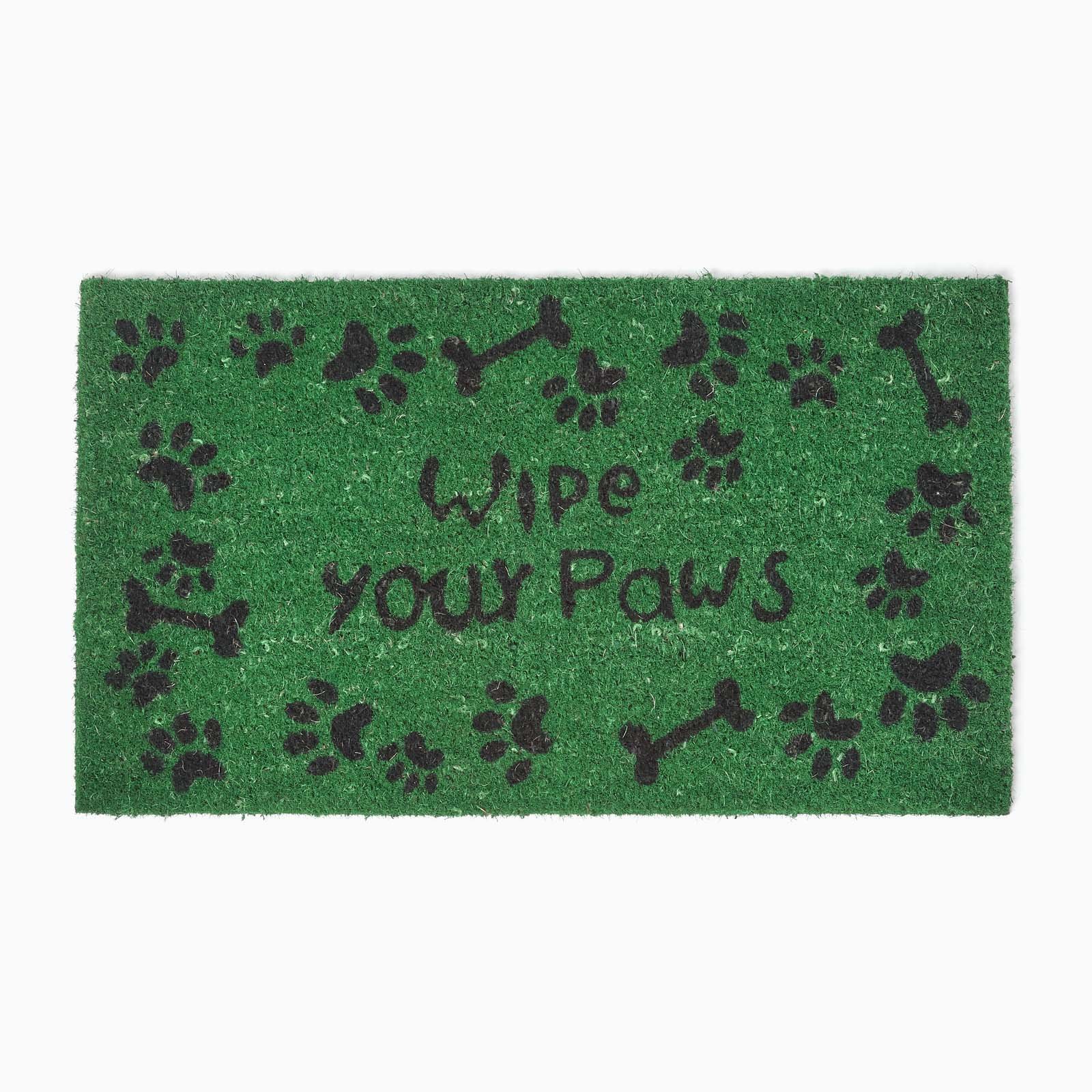 Homescapes Wipe Your Paws Coir Door Mat