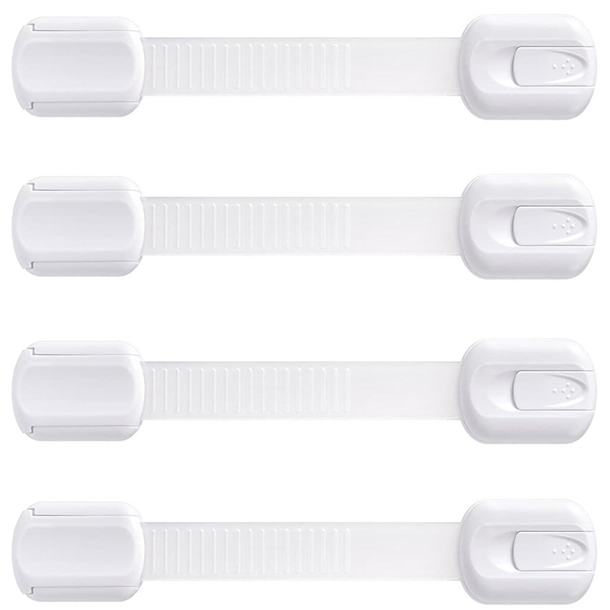 BooBoo Baby Child Safety Kitchen Cupboard Locks - 4 Pack
