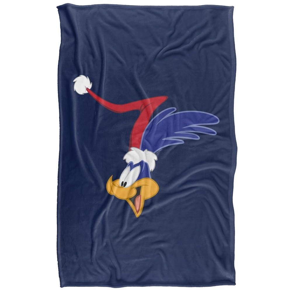 Looney Tunes Road Runner Santa Hat Soft Touch Blanket - 152cm x 127cm