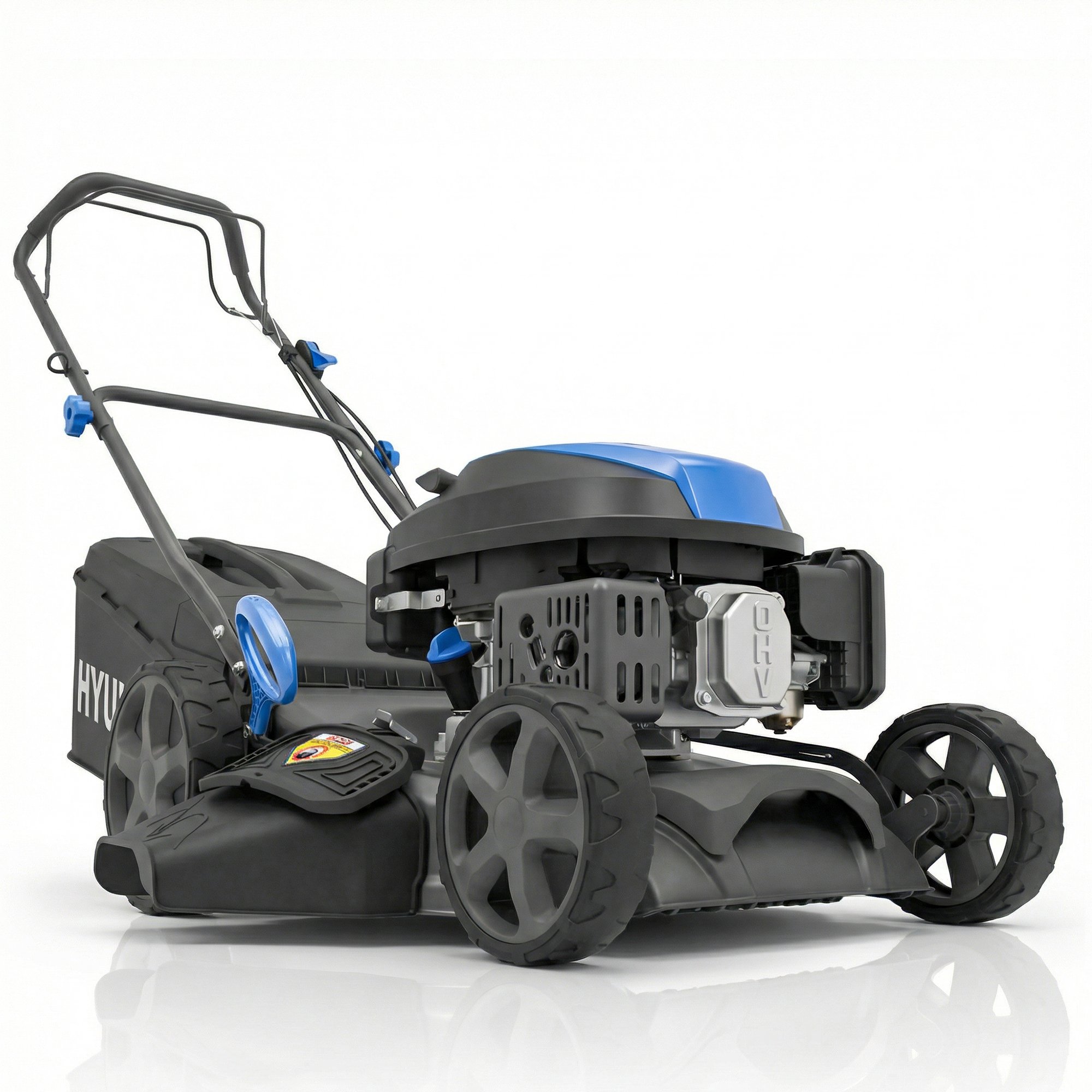 Hyundai 139cc Self-Propelled Petrol Lawnmower - 43cm