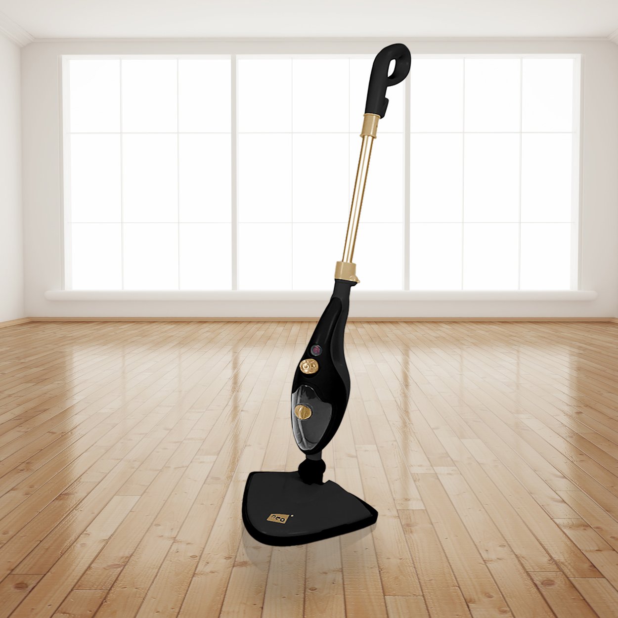 Neo 10 in 1 1500W Hot Steam Mop Cleaner and Hand Steamer - Black & Copper