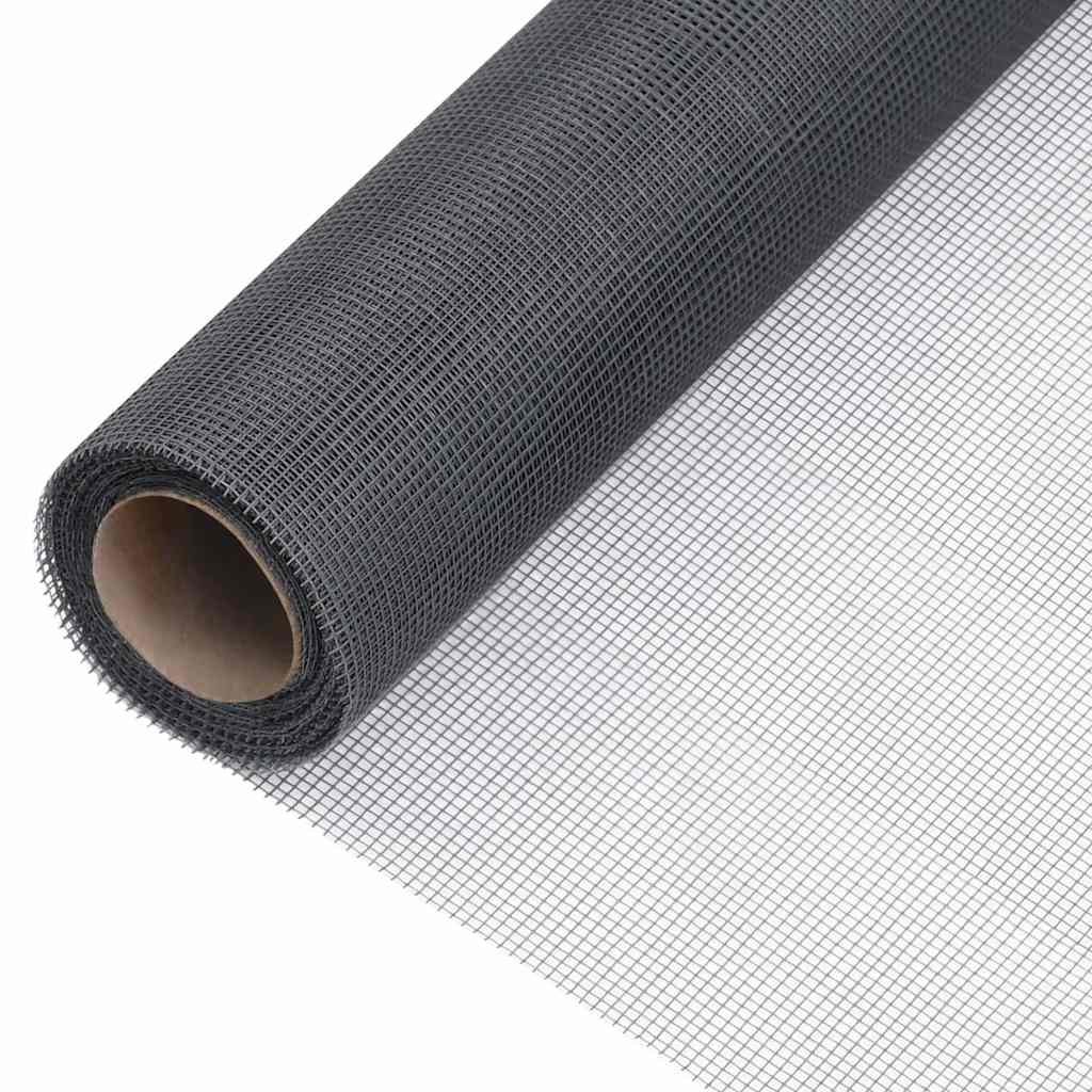 Walplus Fiberglass Mesh Screen - Grey - 500 x 112 cm