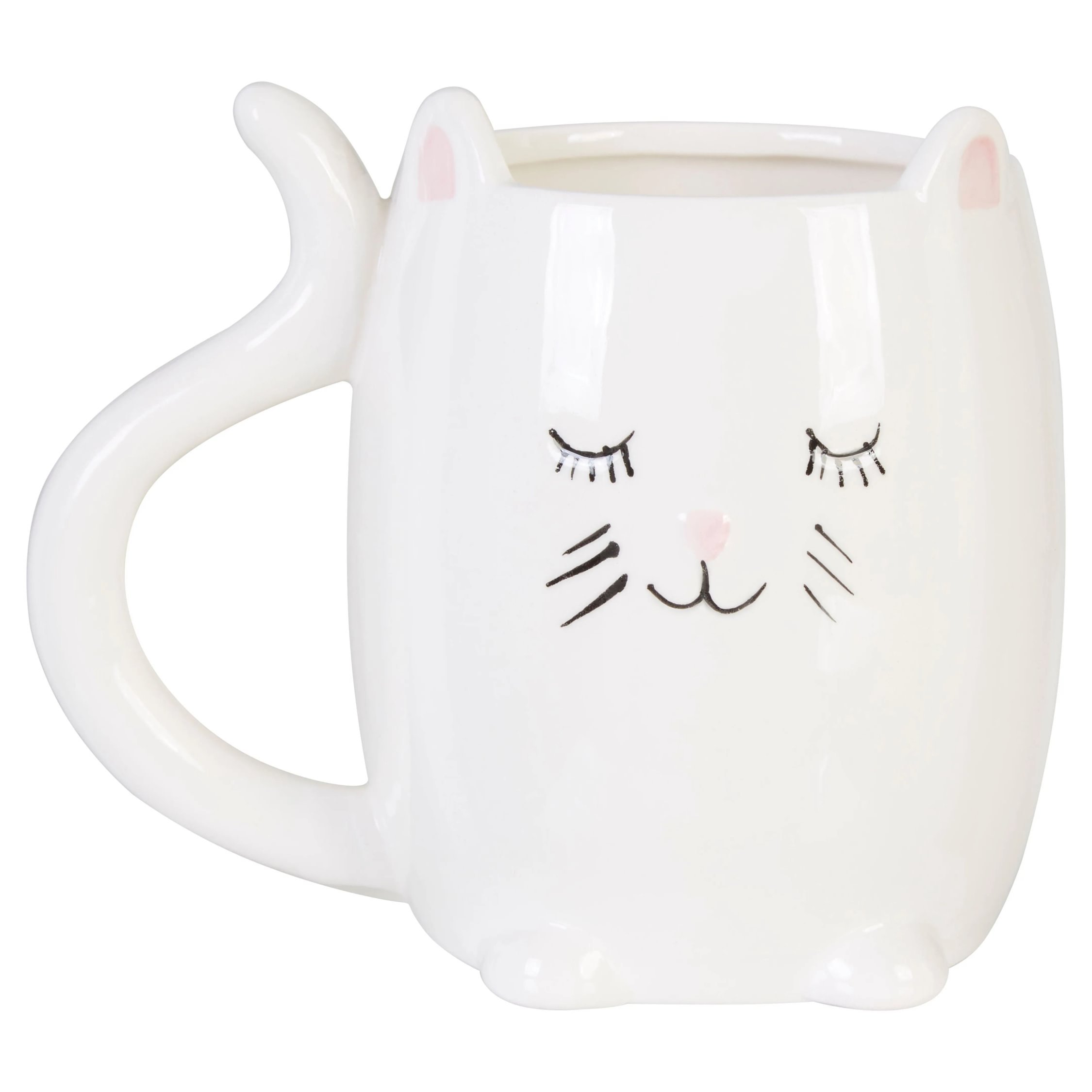 Orsina Gigil Cat Mug – White