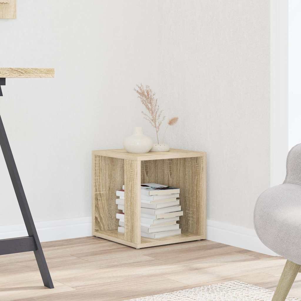 Walplus Engineered Wood Cabinet - Light Oak - 33 x 33 x 34.5 cm
