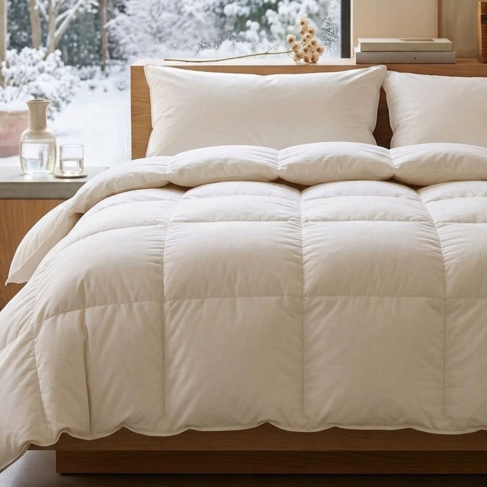 Homescapes Premium 70% Goose Down 13.5 Tog Duvet - Super King