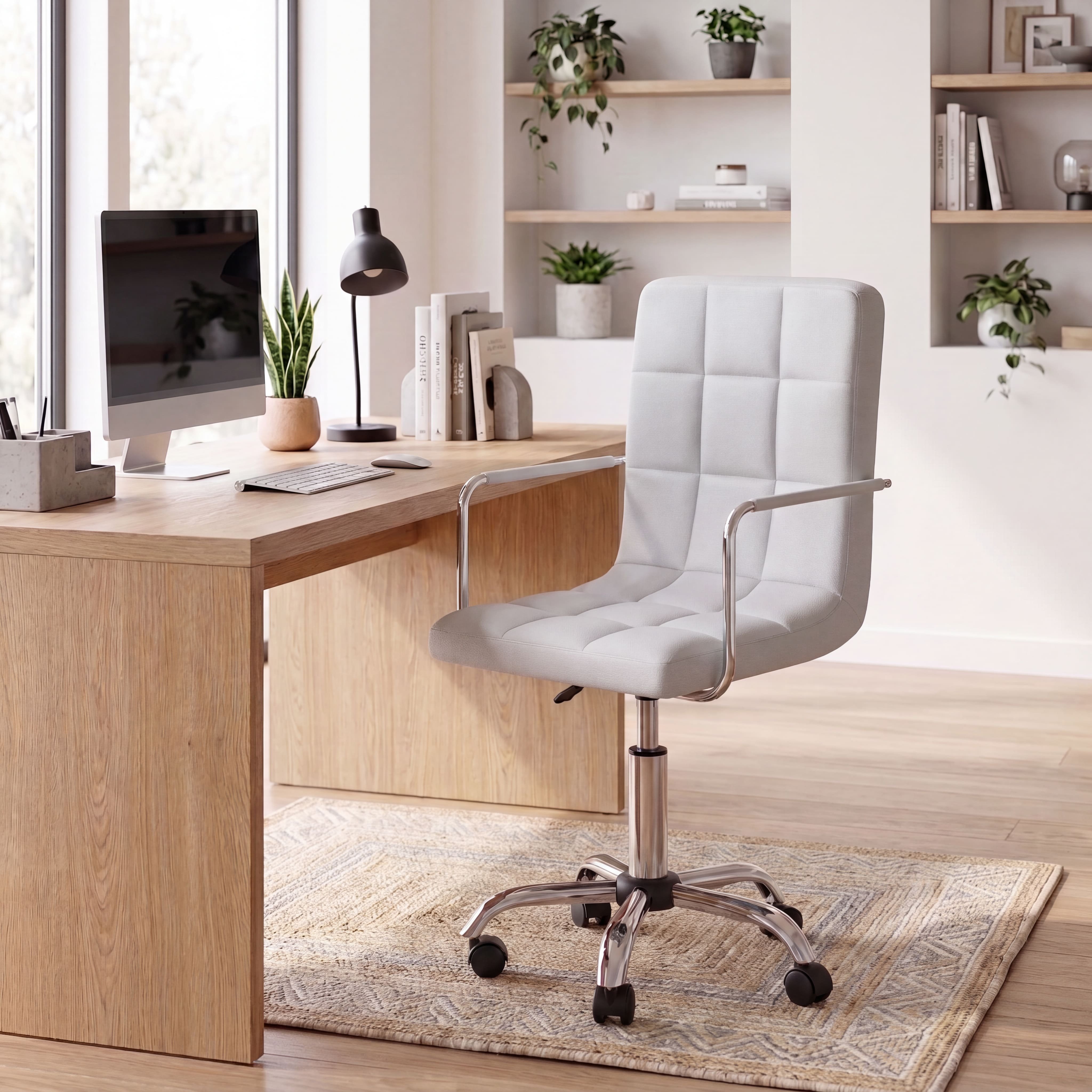 Vida Designs Calbo Office Chair - Grey