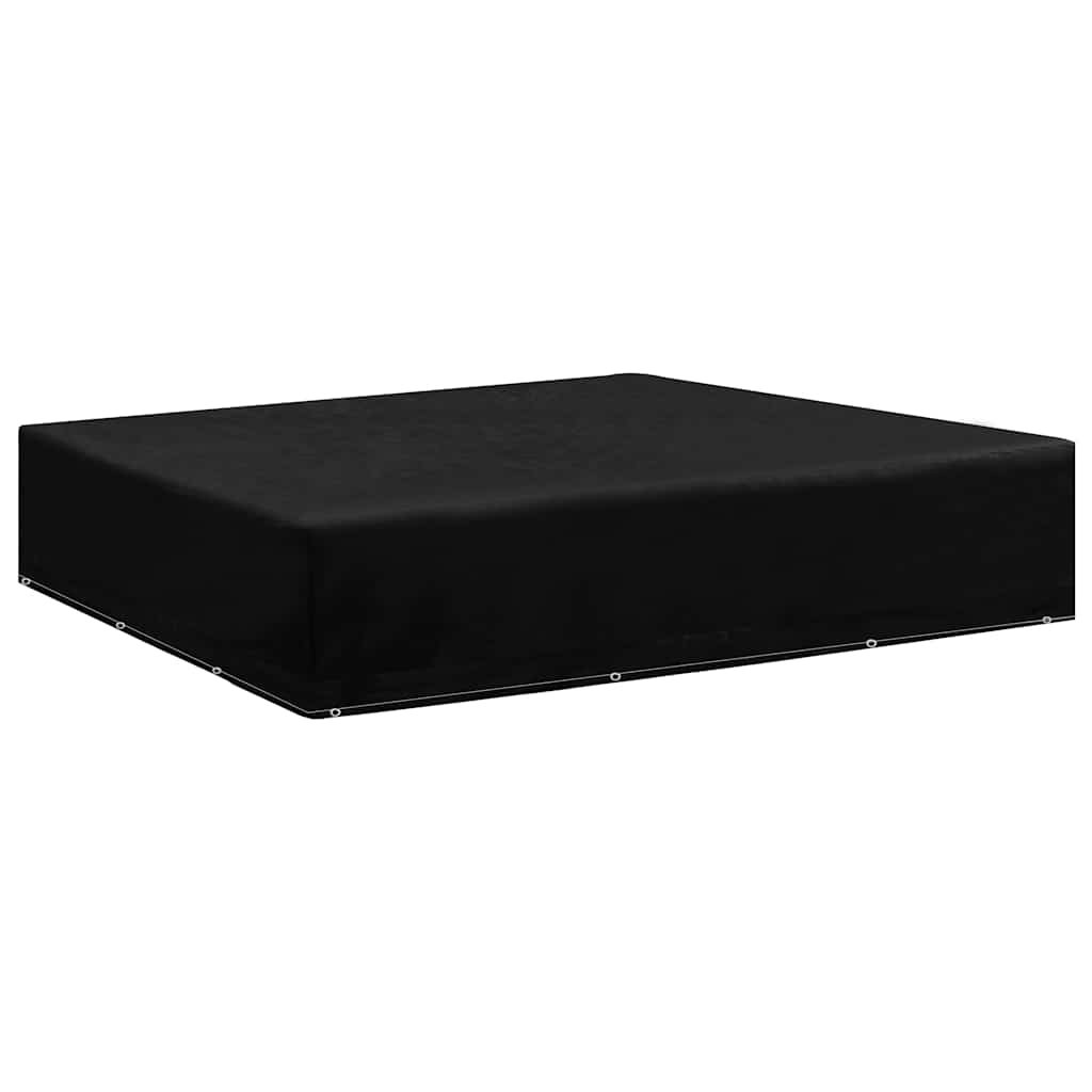 Walplus Aluminium Garden Furniture Cover - Black - 250 x 250 x 70 cm
