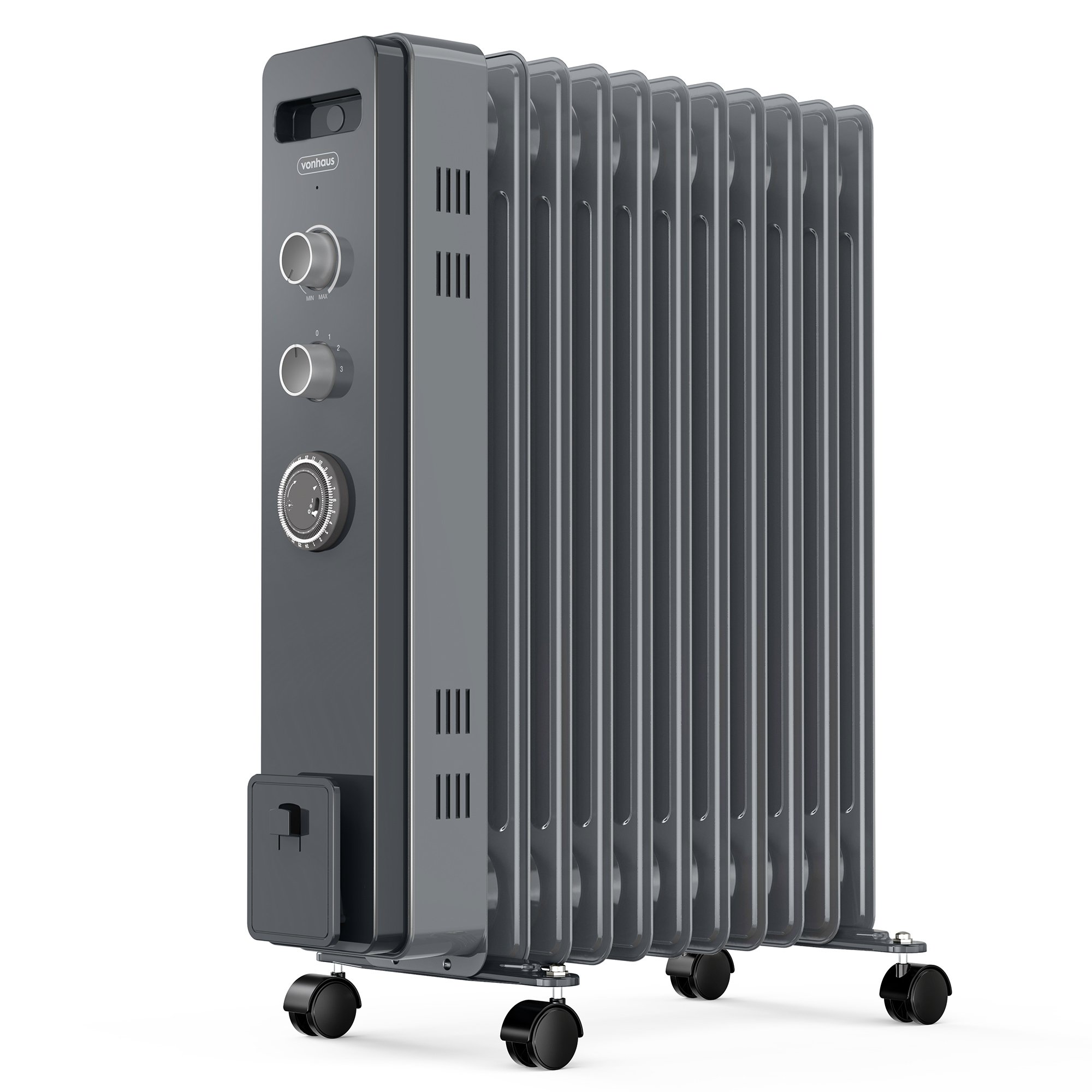 VonHaus 11 Fin 2500W Oil Filled Portable Radiator