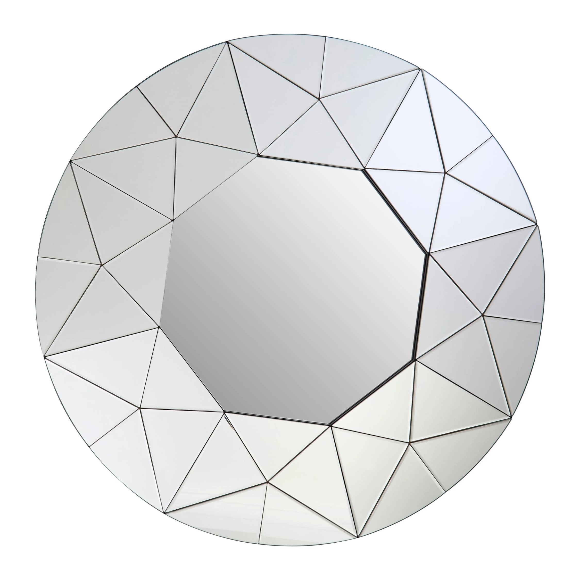 Orsina Roona Wall Mirror – Silver